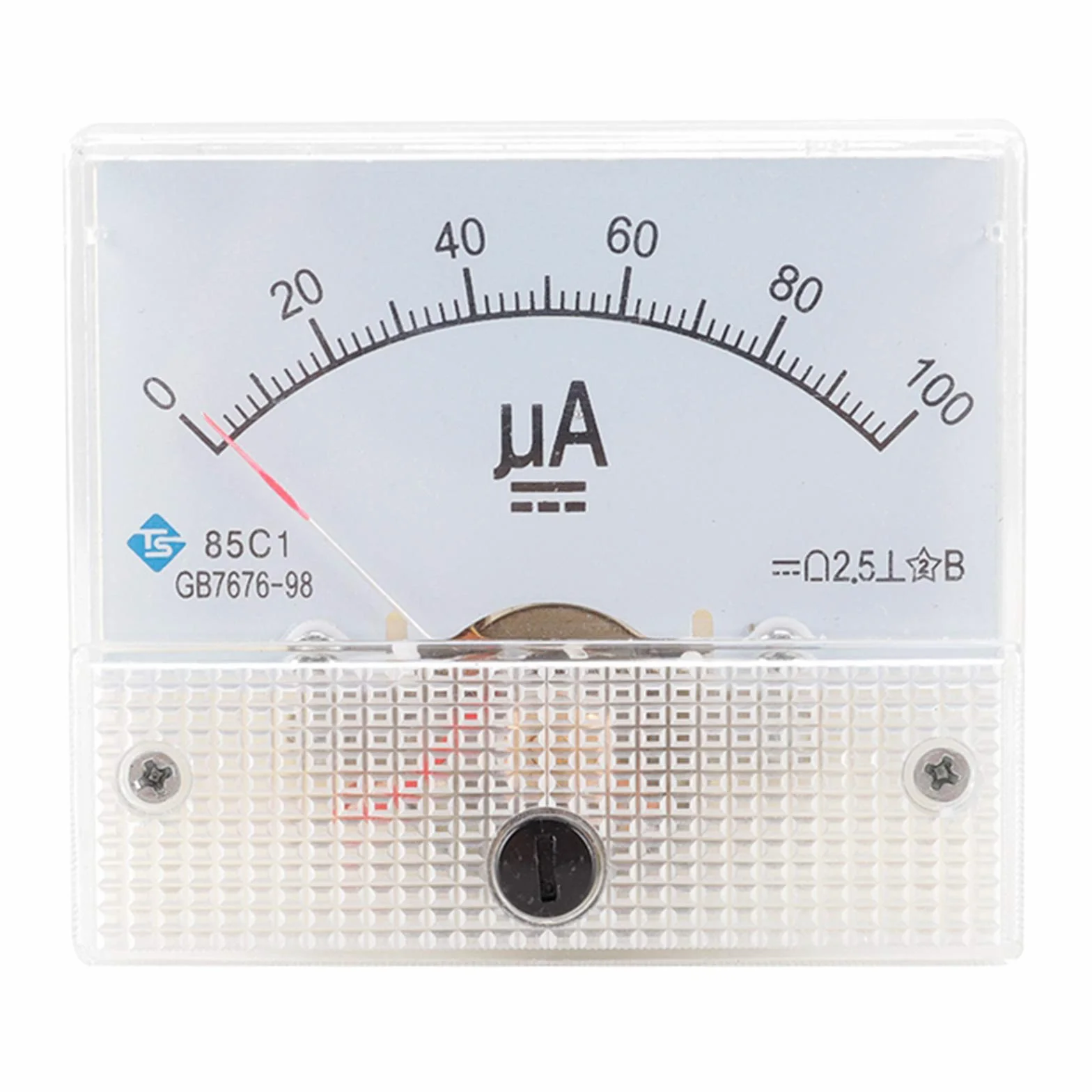 AMP Microamp Amperometro Corrente Meter Gauge DC 0-100uA
