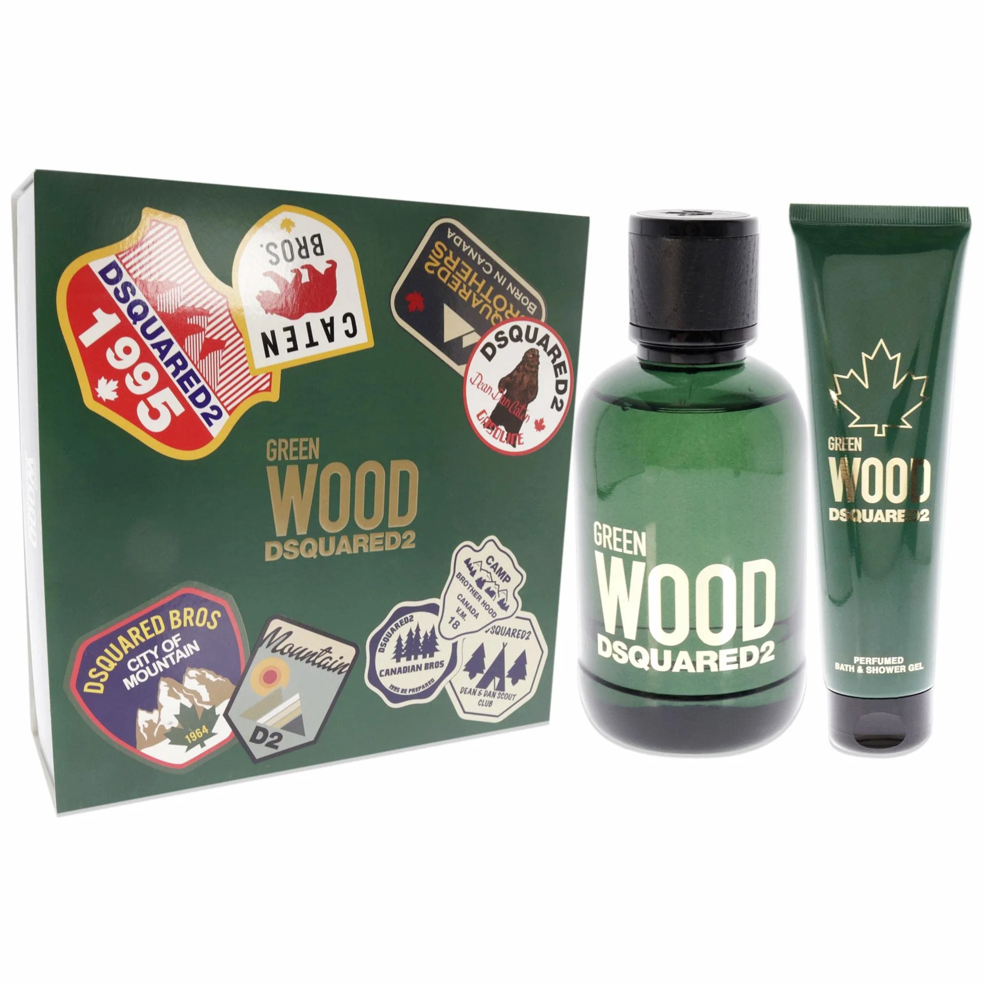 Dsquared2 Green Wood EDT 100 ml + SG 150 ml M