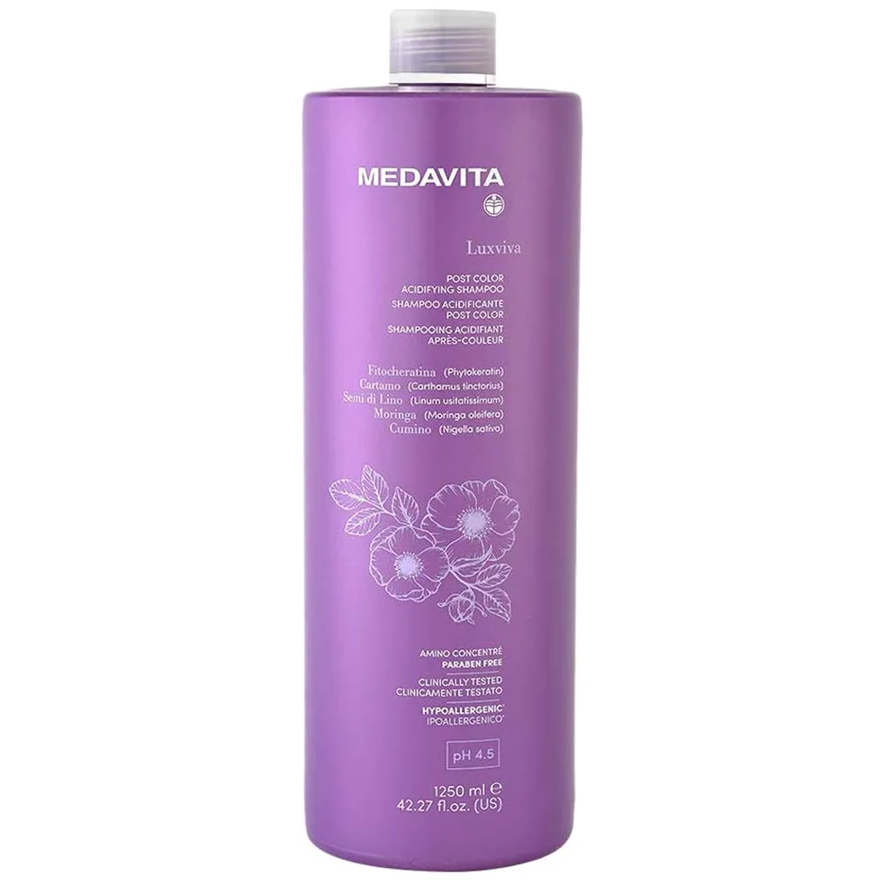 Medavita Luxviva Post Color Shampoo 1250ml - shampoo per capelli colorati
