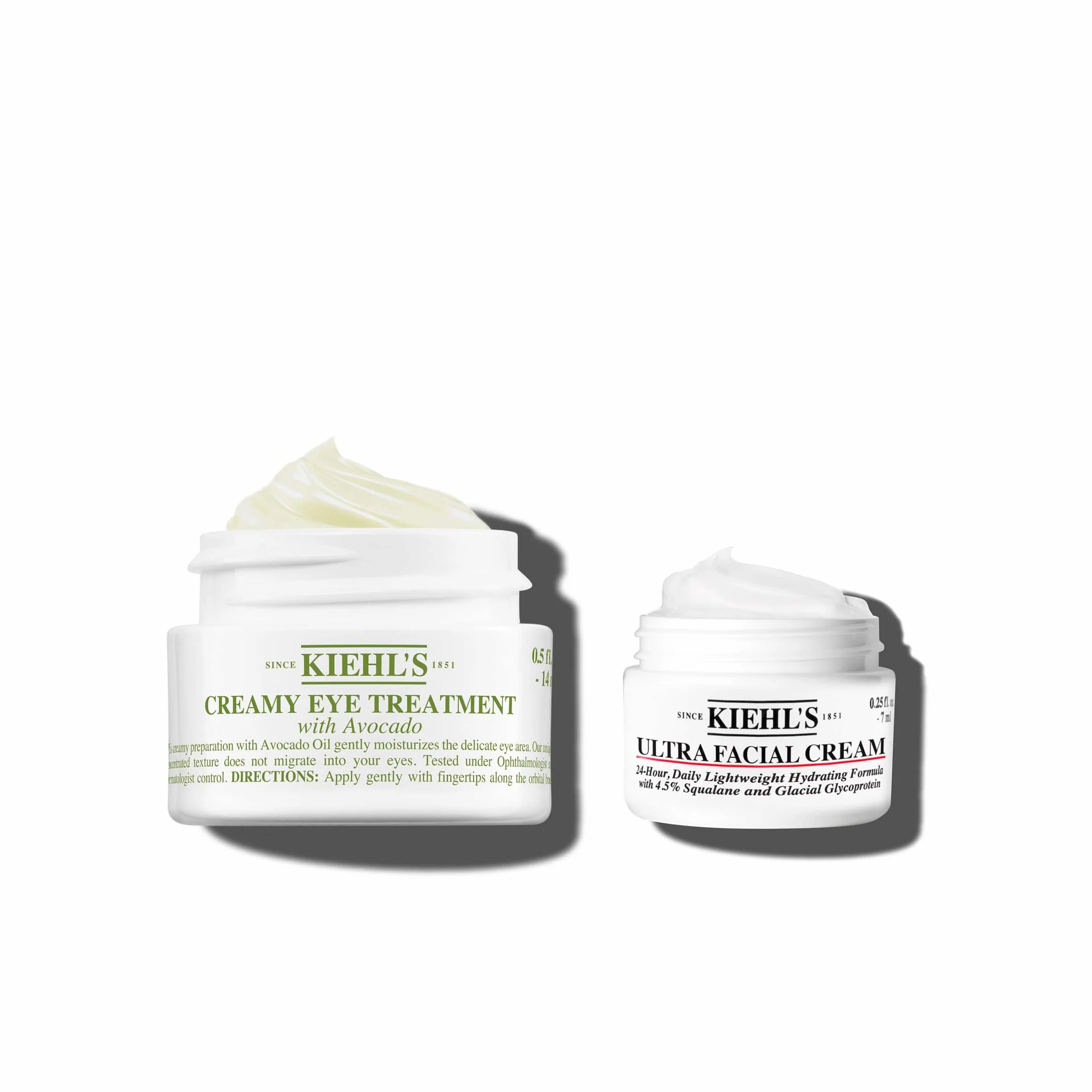 KIEHL'S Creamy Eye Treatment, Crema Contorno Occhi, Per Tutti i Tipi di Pelle, Azione Nutriente e Illuminante, Con Olio di Avocado e Caffeina