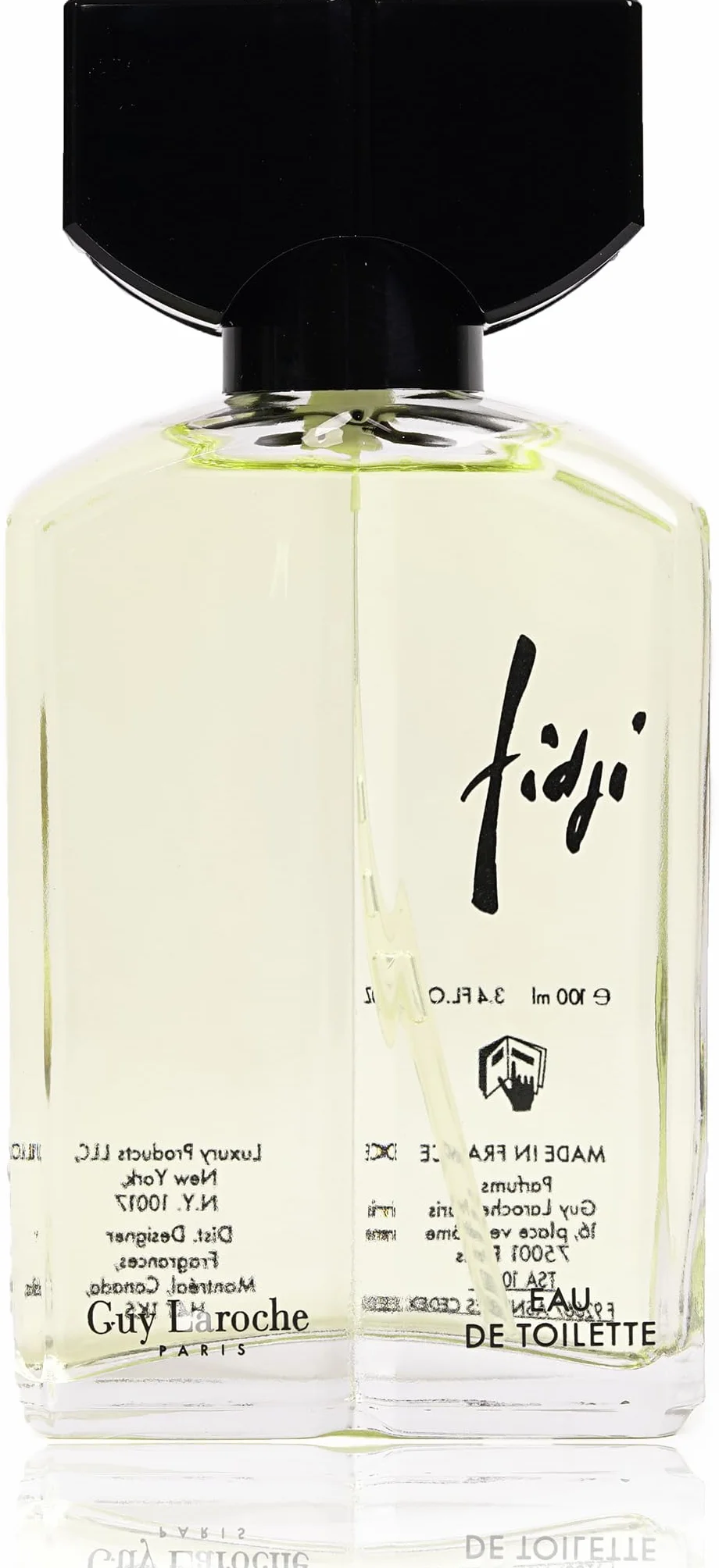 Guy Laroche Fidji Eau de Toilette, Profumo Donna, Fragranza Rinfrescante, Vivace e Floreale, With Ylang-Ylang, Gelsomino e Legno di Sandalo
