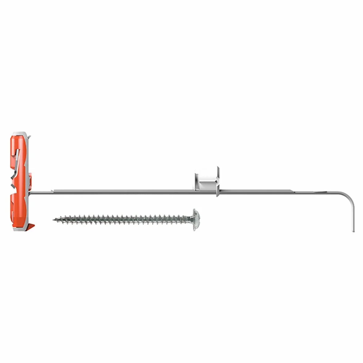 Fischer DUOTEC 10 SP Tasselli per Cartongesso con Vite Cilindrica, Fissaggio ad Ancora, Foro 10 mm