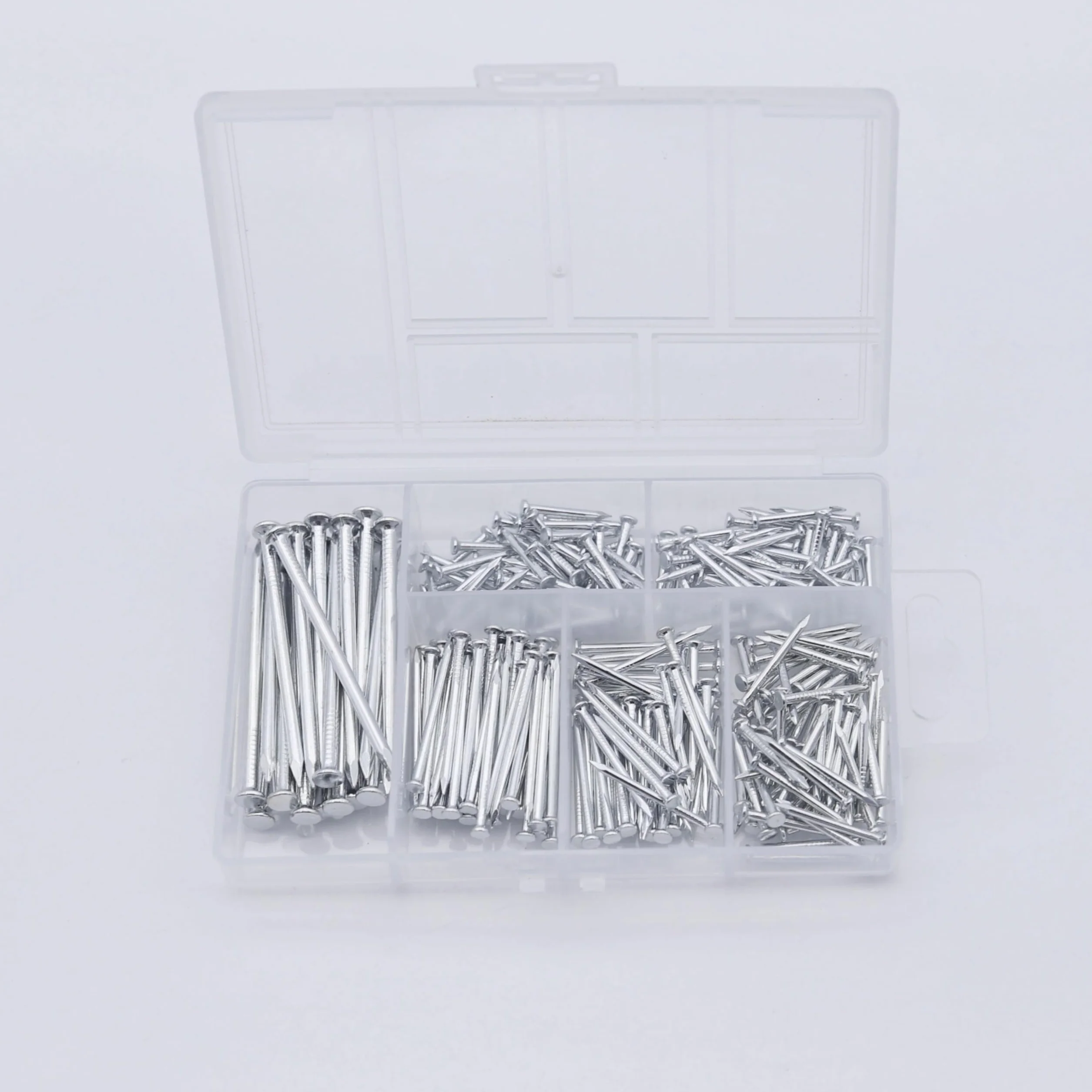 Set 300 chiodi acciaio cartongesso pino 5 misure
