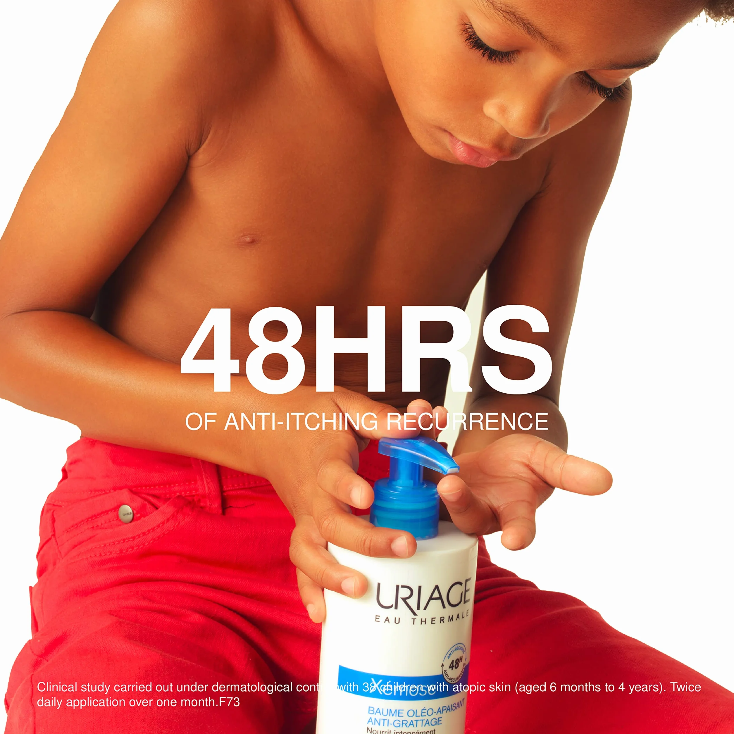 URIAGE XÉMOSE C8+ Crema corpo anti-prurito per pelle secca a tendenza atopica | Lenisce dalla prima applicazione, azione anti-recidiva di 48 ore. Balsamo nutriente per viso e corpo I Senza profumo