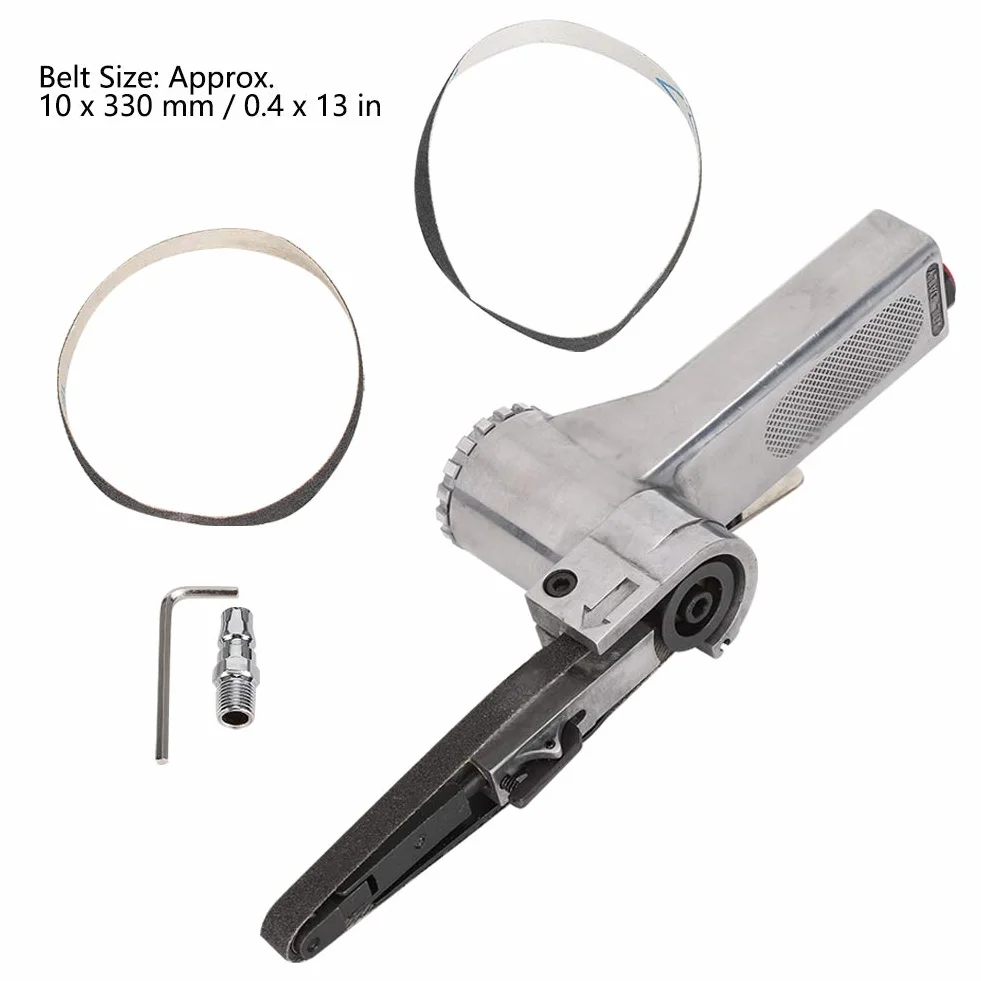 Levigatrice a nastro pneumatica portatile 10 x 330 mm lima elettrica cablata