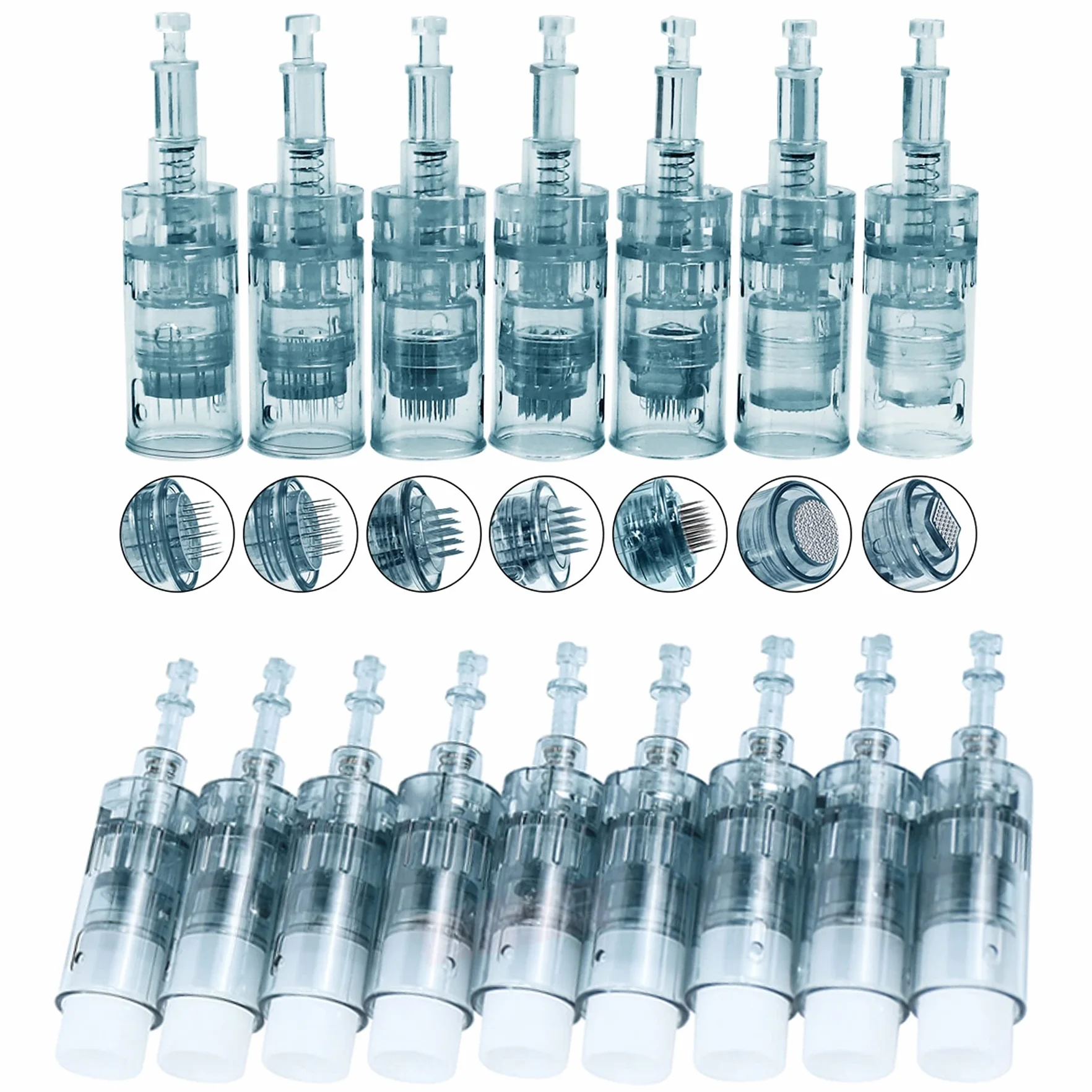 Dermapen - Testine di ricambio per dispositivi Dr. M8, 10 pezzi, tipo: 16 pin