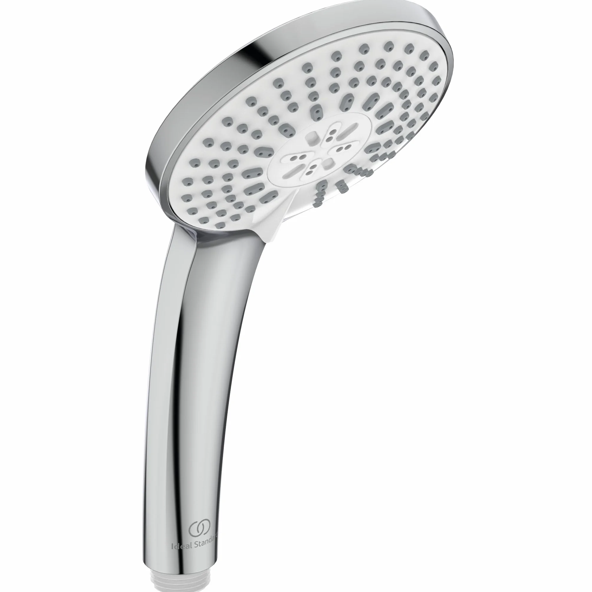 Ideal Standard Idealrain Doccia Multifunzione Soffione Doccia a Risparmio Idrico 3 Tipi Getto Cromato Ø 10 cm