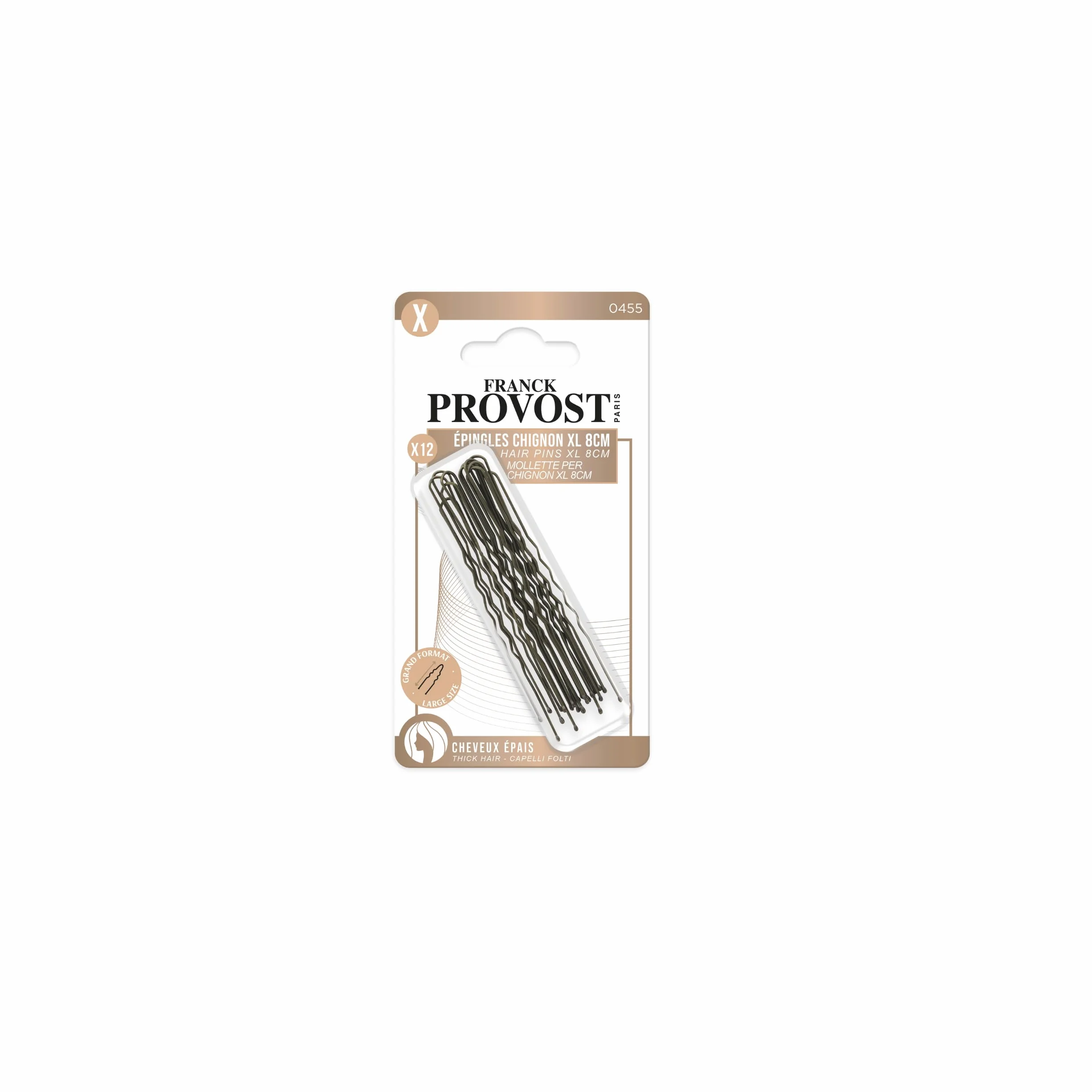 Franck Provost epingles Chignon XL