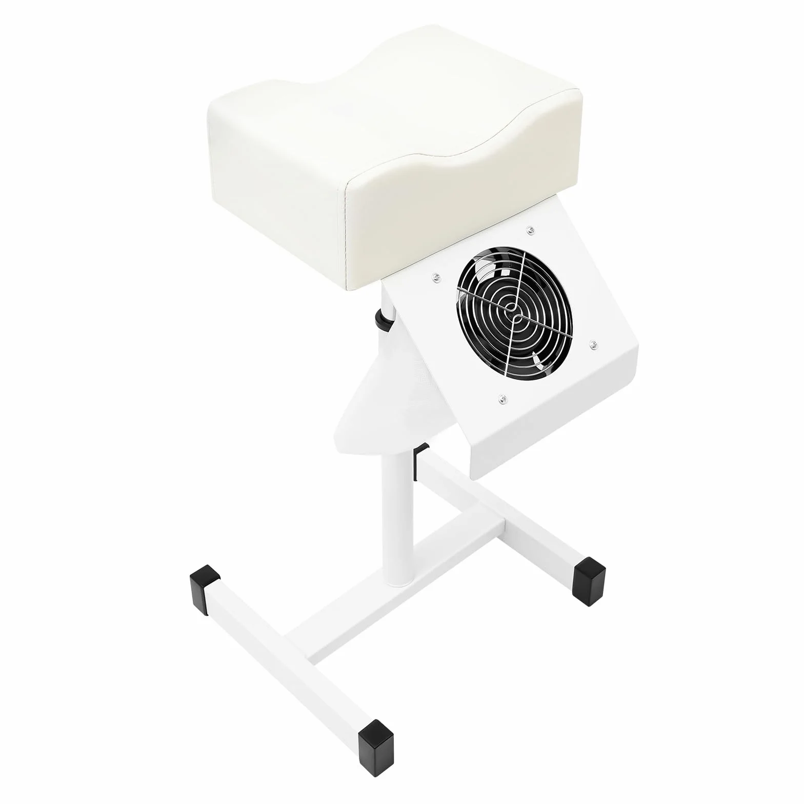 Sgabello per pedicure, sedia per pedicure, mobilePoggiapiedi stabile, ventilazione anti polvere, altezza regolabile 48-68 cm, carico 10 kg, per la casa, il soggiorno, la spa, il massaggio, il salone