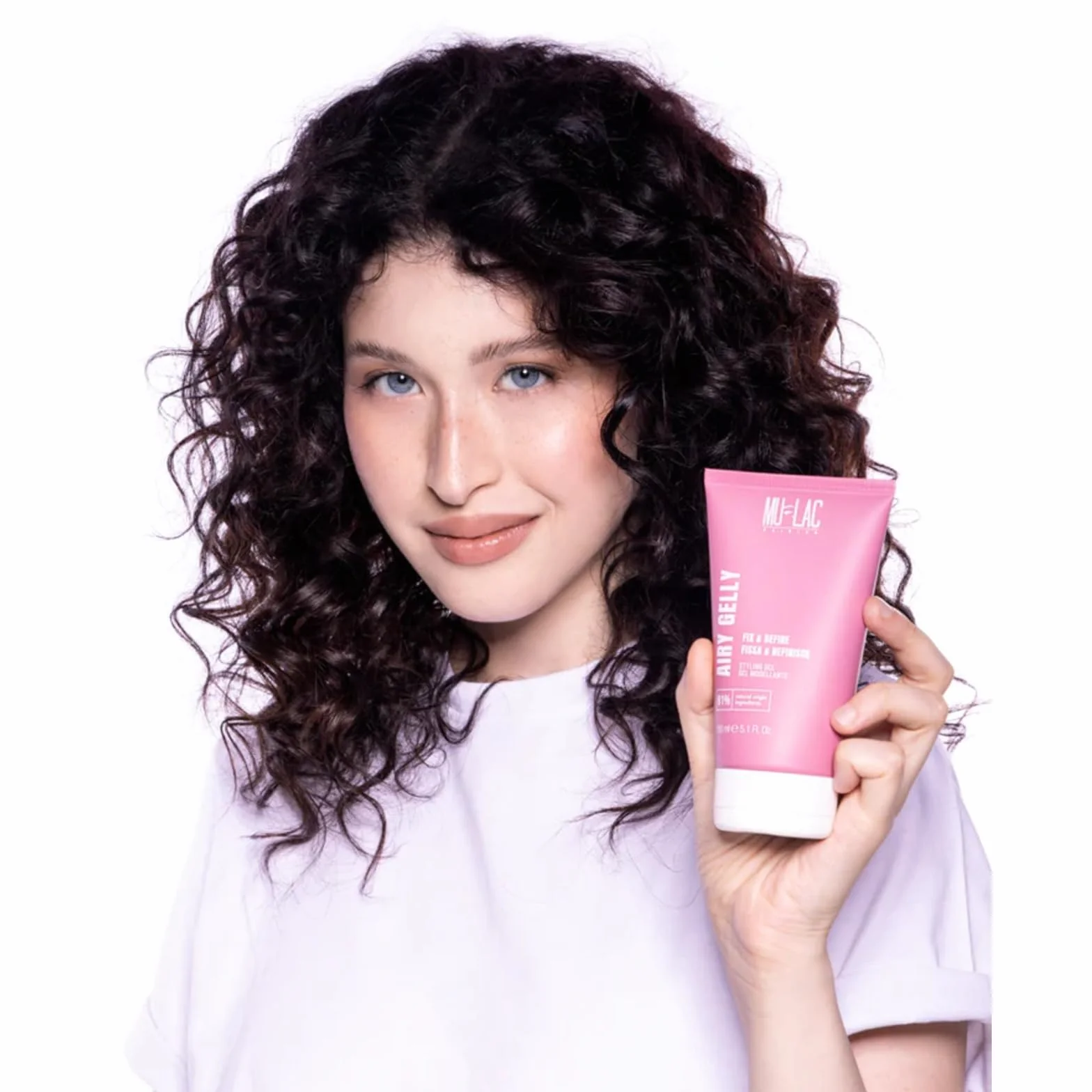 Mulac Cosmetics AIR GELLY Gel Modellante adatto a tutti i tipi di capelli Fissa e Definisce Vegan 150 ml