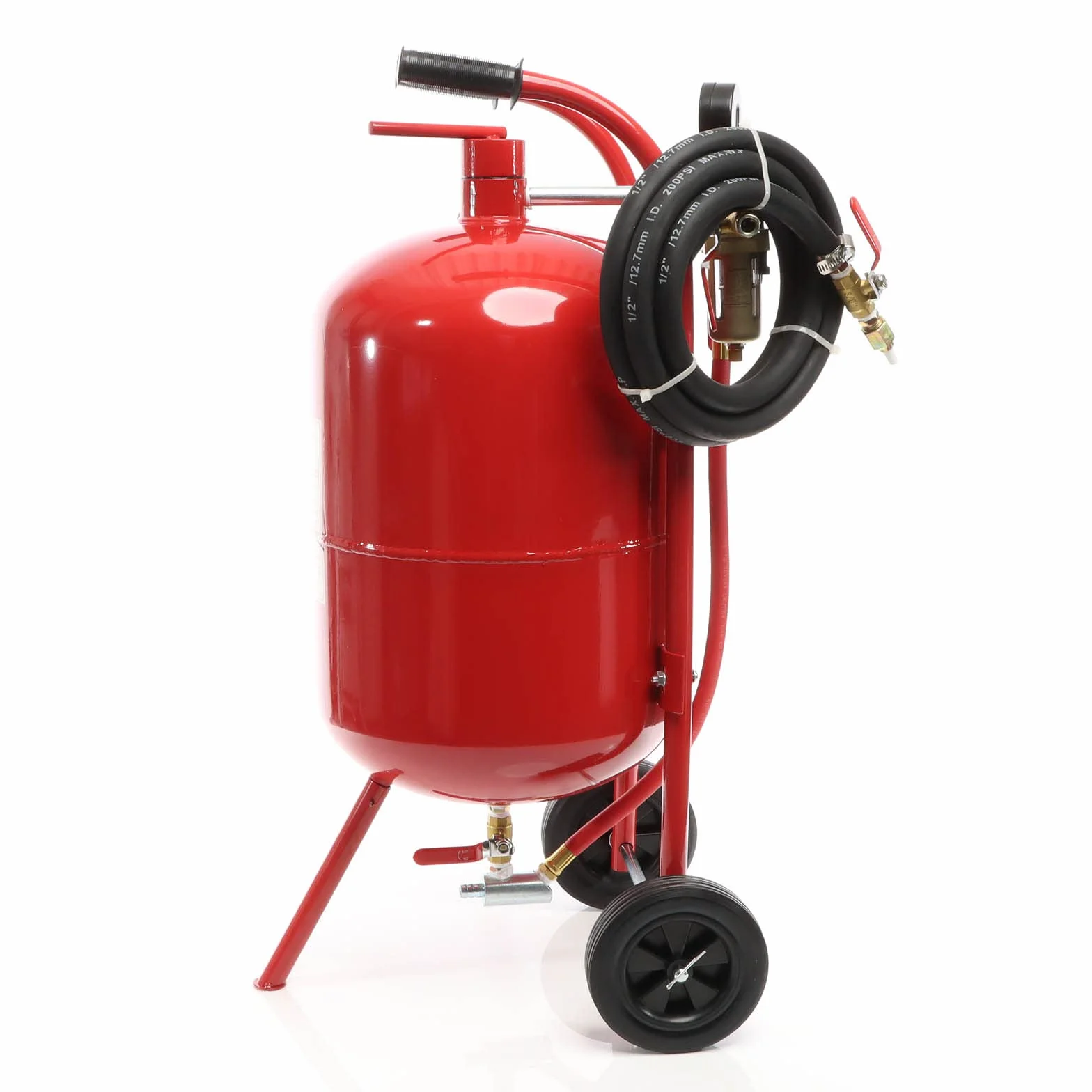 XPOtool Sabbiatrice portatile 38 L Attrezzo sabbiatura aria compressa