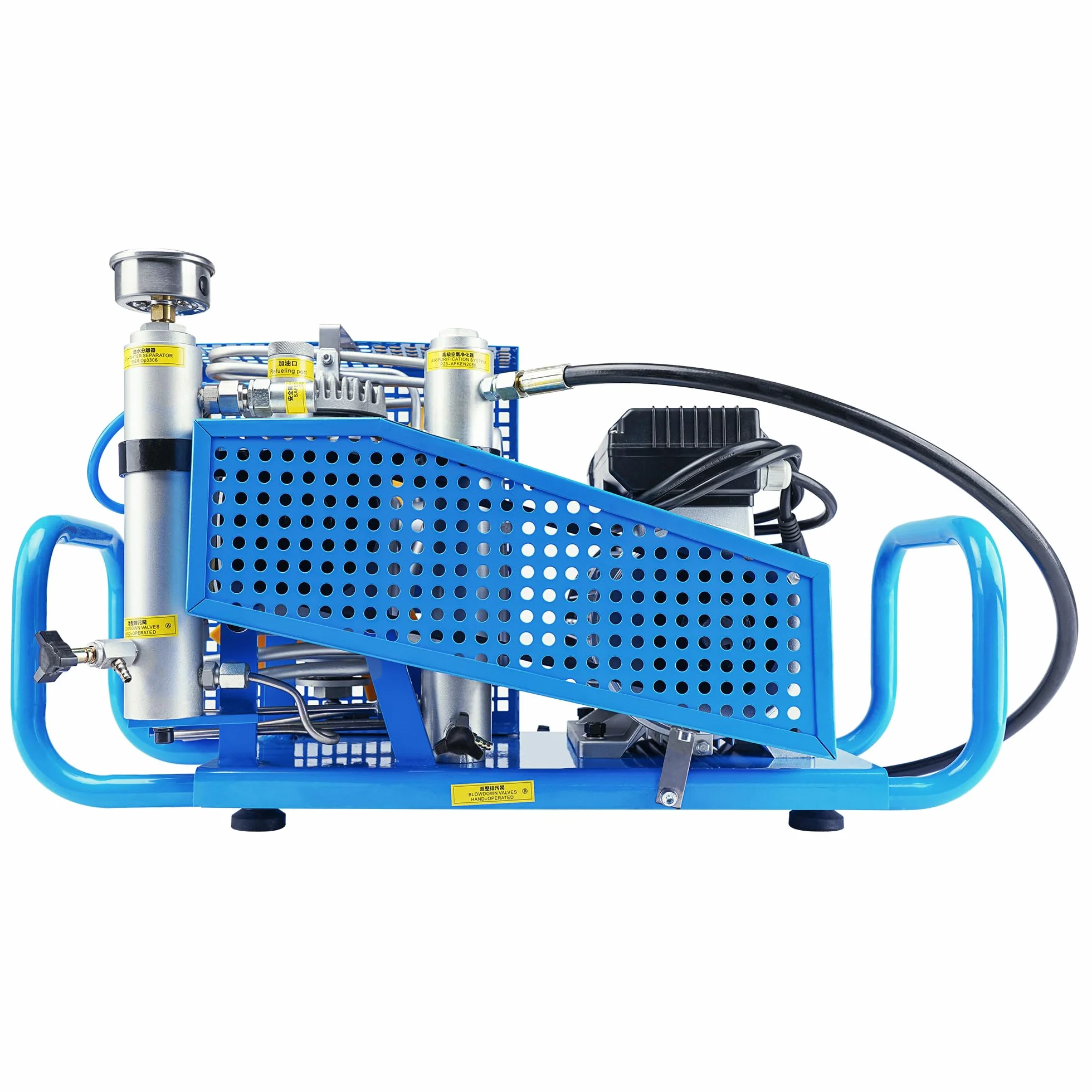 TUXING Compressore d'aria PCP 4500 PSI 300 Bar Alta Pressione per Bombole Immersione Fucile Pistola Paintball
