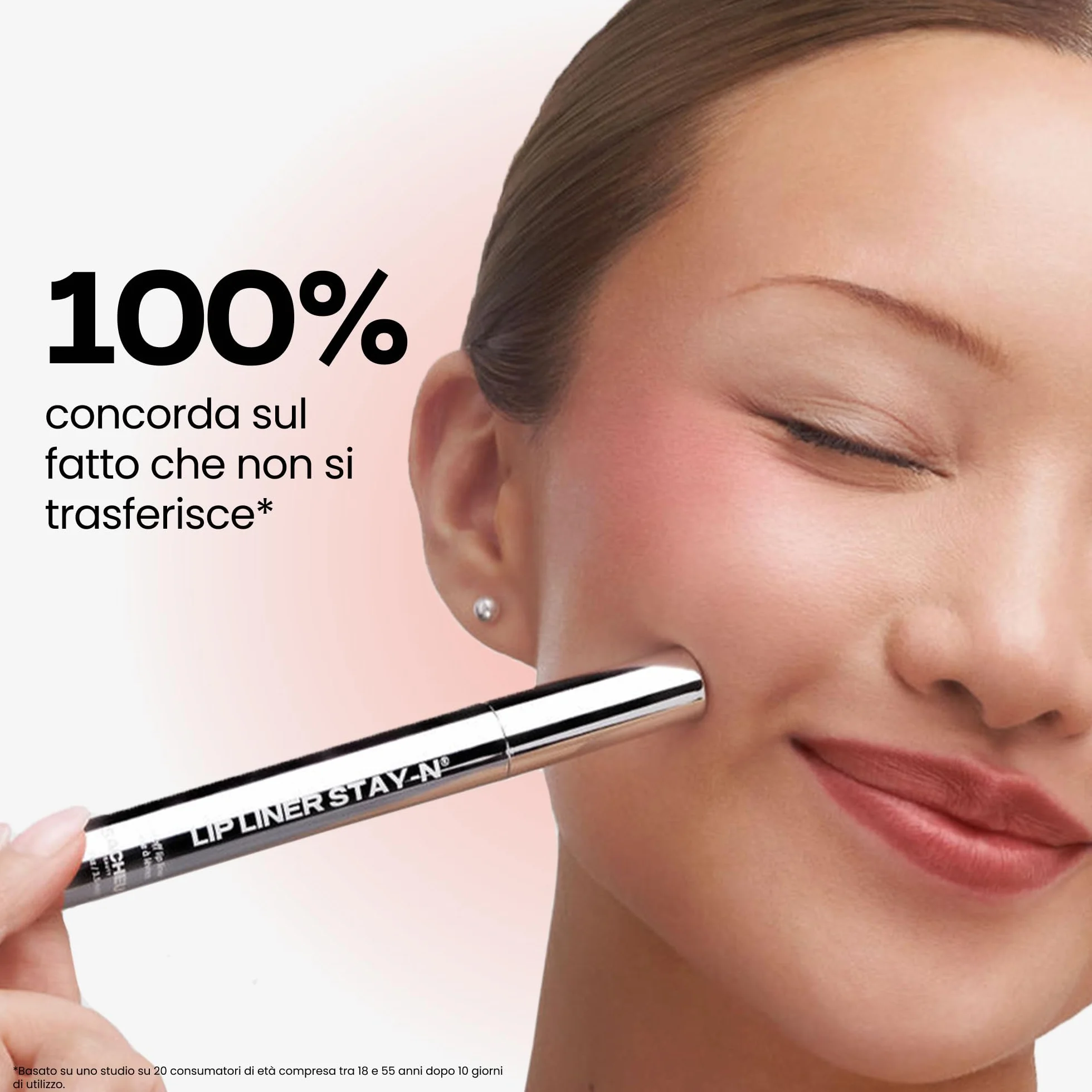 Sacheu Lip Liner Stay-N Tinta Labbra Peel Off – Tattoo per Labbra a Lunga Durata, Effetto Matte Transfer Proof con Acido Ialuronico e Vitamina E, Vegano Trucco Cruelty-free (p-INKED)