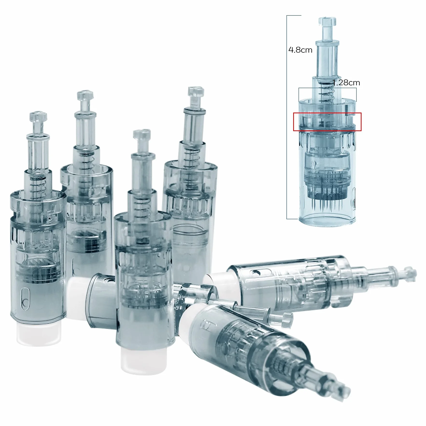Dermapen - Testine di ricambio per dispositivi Dr. M8, 10 pezzi, tipo: 16 pin