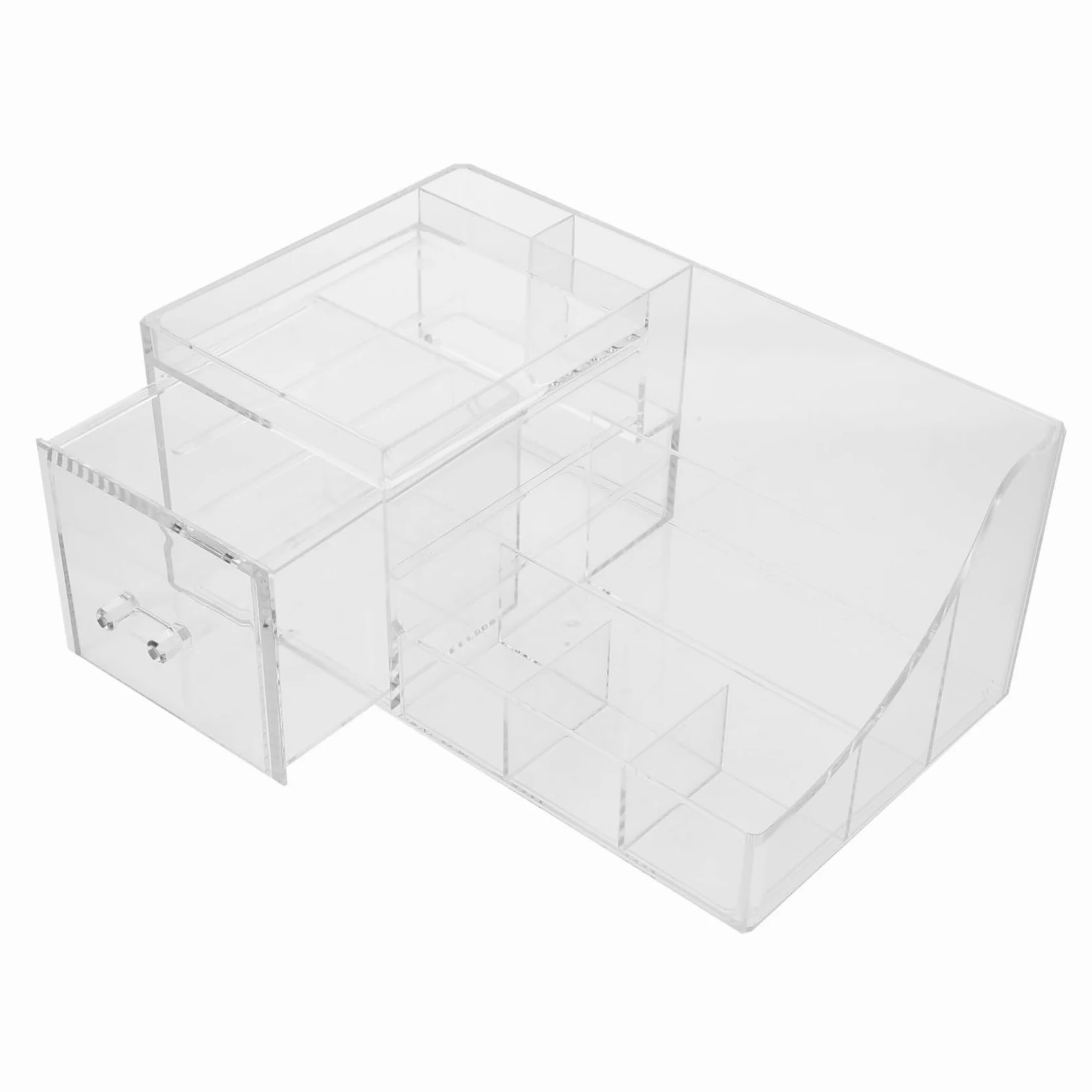 Scatola di Stoccaggio per Cosmetici Skincare Storage, Organizer Trucchi Cassetti Multipli in Ps, Raffinato e Salvaspazio per Bagno e Tavolo | Organizer da Toeletta, Stile Sobrio e Raffinato, Pulizia Facile, Soluzione Salvaspazio per Tenere Tutto Ordinato