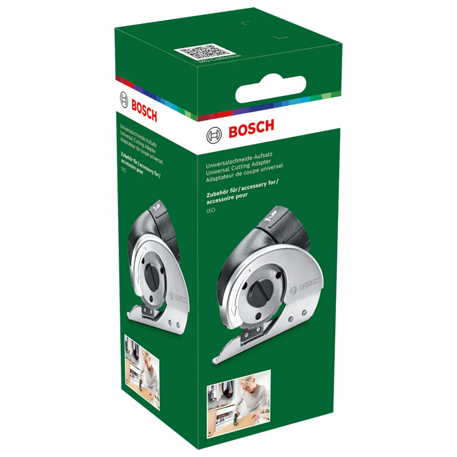 Bosch IXO Adattatore Cutter Nero Accessorio Home and Garden