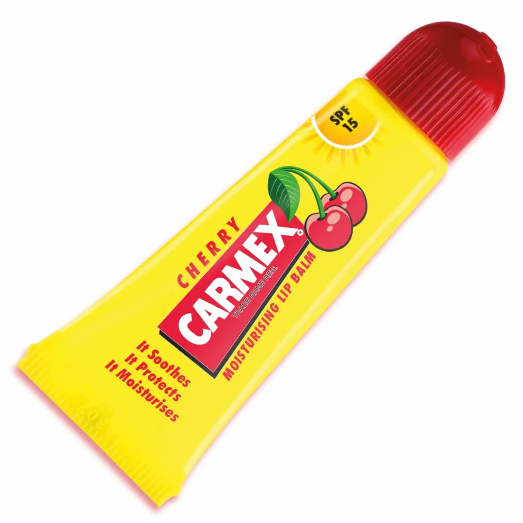 Carmex SPF15 Cherry Lip Balm Tube 10g