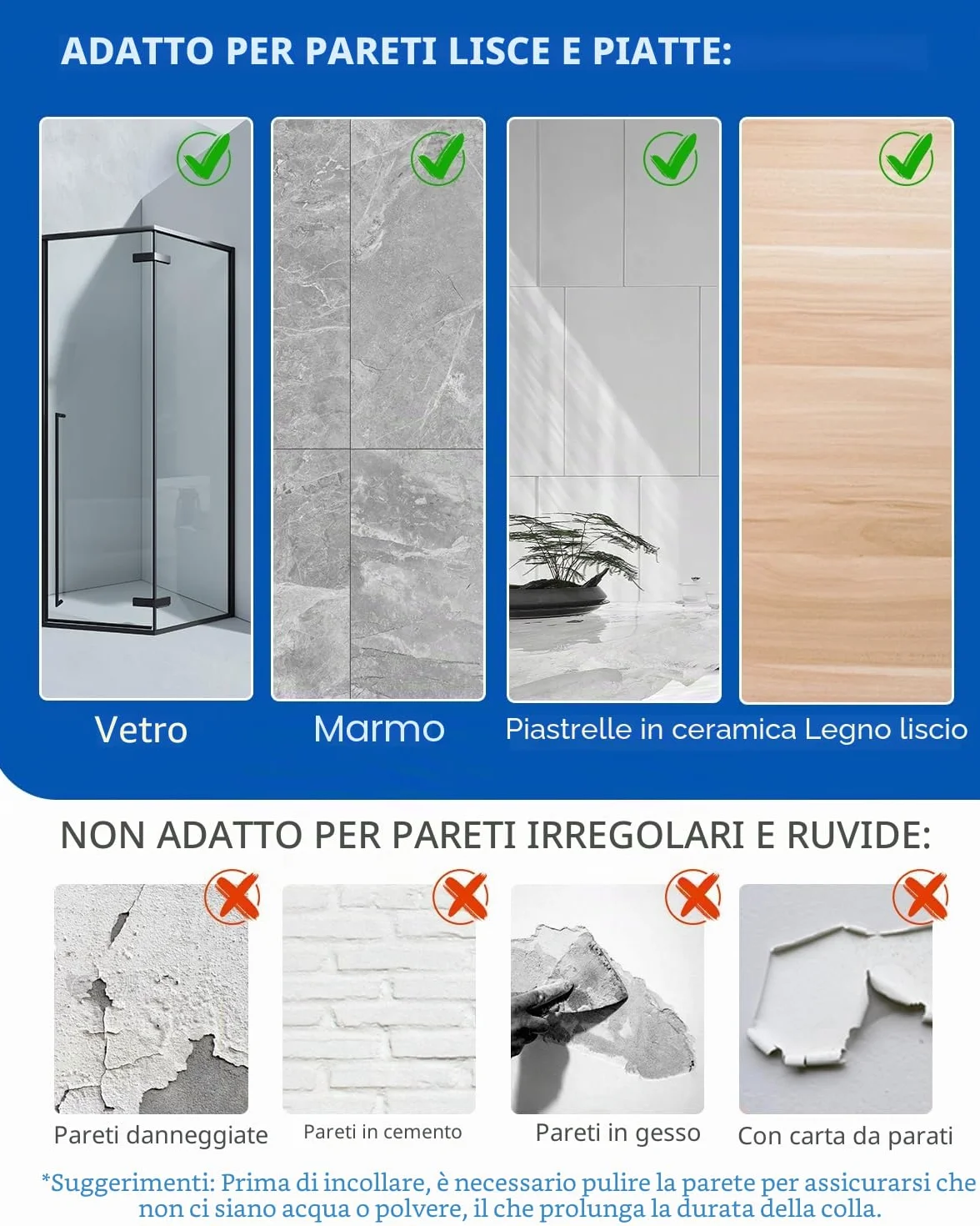 AceMining 3 Pack Porta Sapone per Doccia con Ganci, Mensola Adesiva, Portasapone Senza Foratura