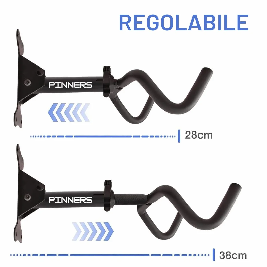 Pieghevole Imbottito Supporto per Bicicletta da Parete