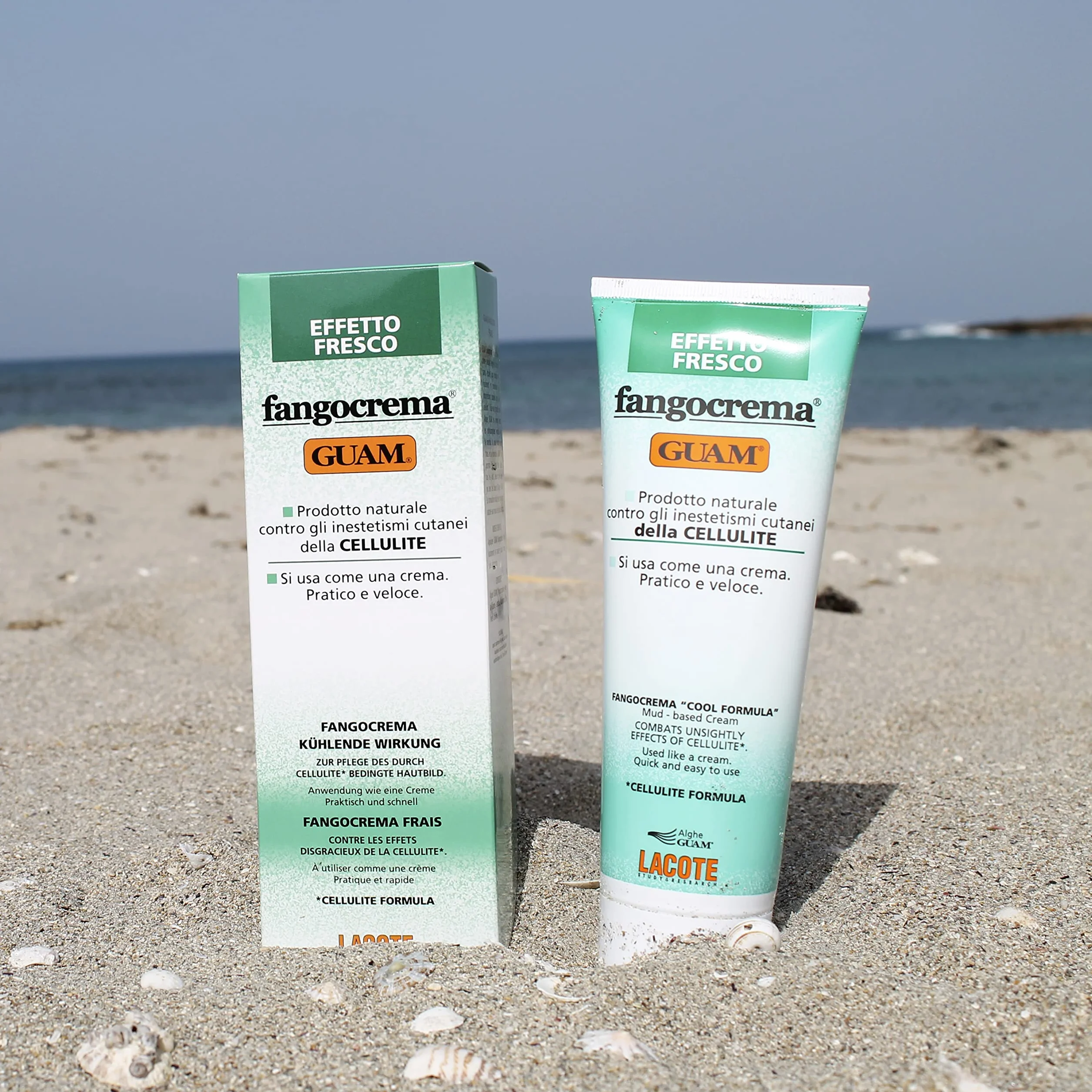 Guam Fangocrema Effetto Fresco, Anti-Cellulite, 250 ml