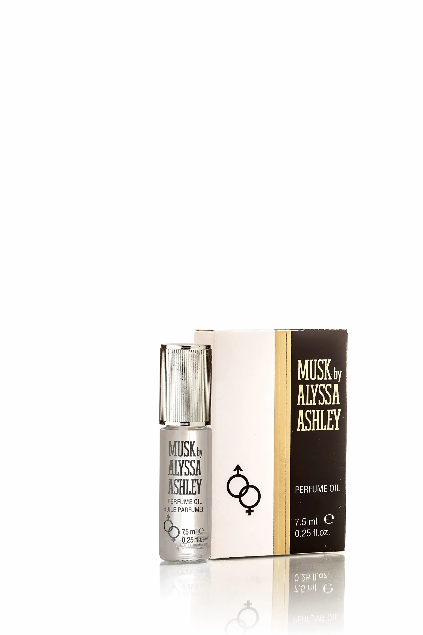 Alyssa Ashley - Musk Parfumed Oil, Profumo, Olio Profumato al Muschio Bianco - 7.5 ml