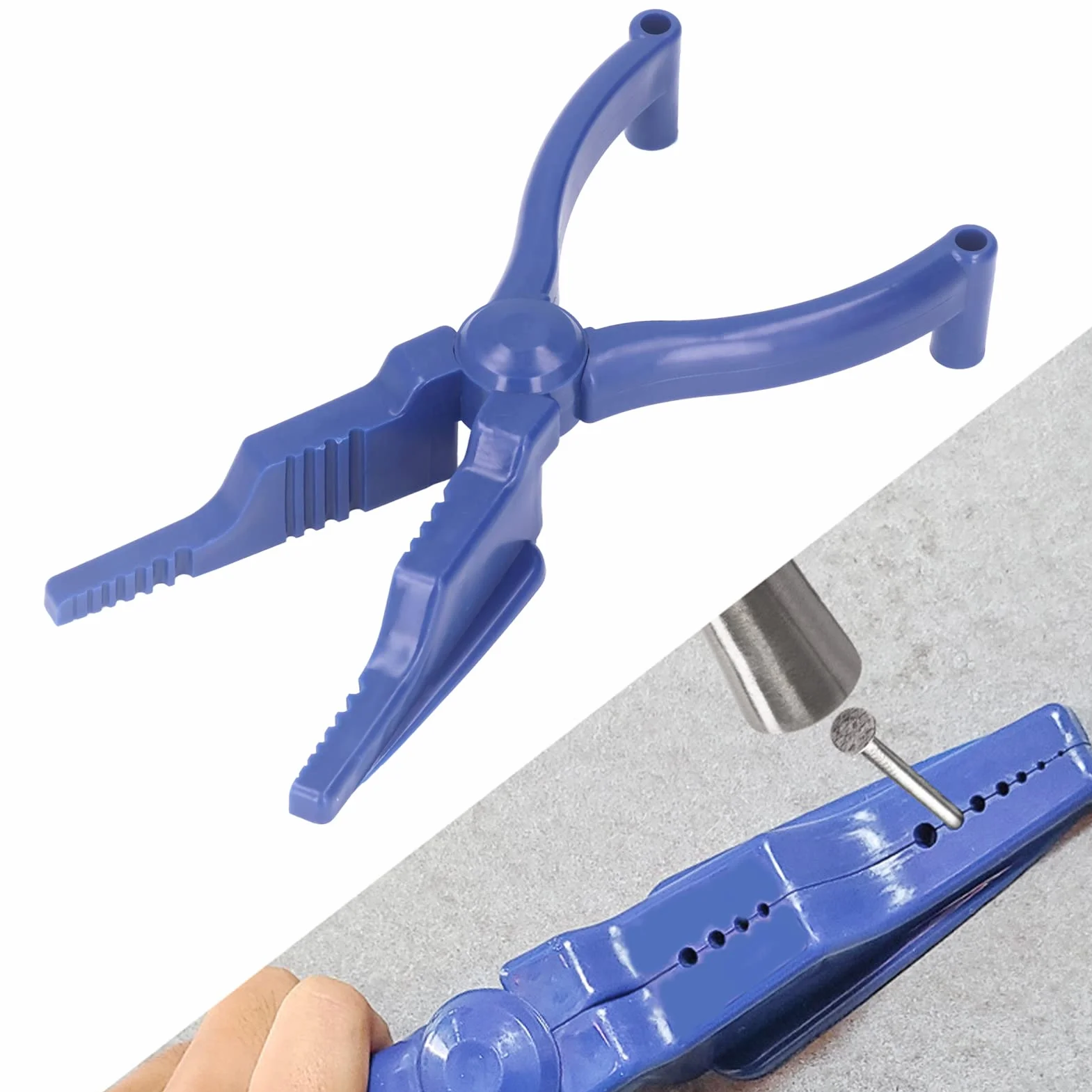 Supporto per inchiodare a martello, pinza per unghie, strumento manuale portatile in ABS