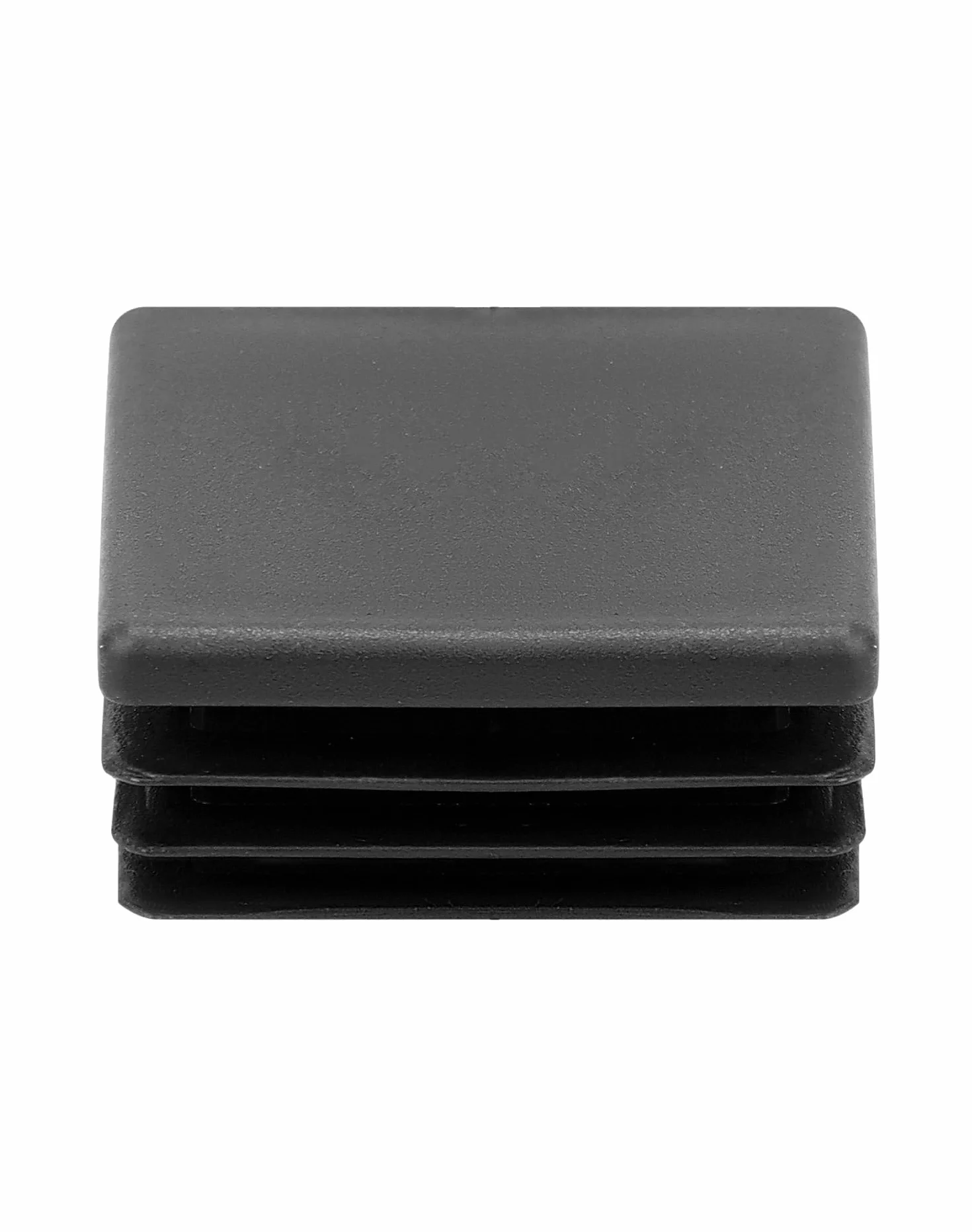 Tappo quadrato QWORK 40x40 mm plastica nero 20 pezzi