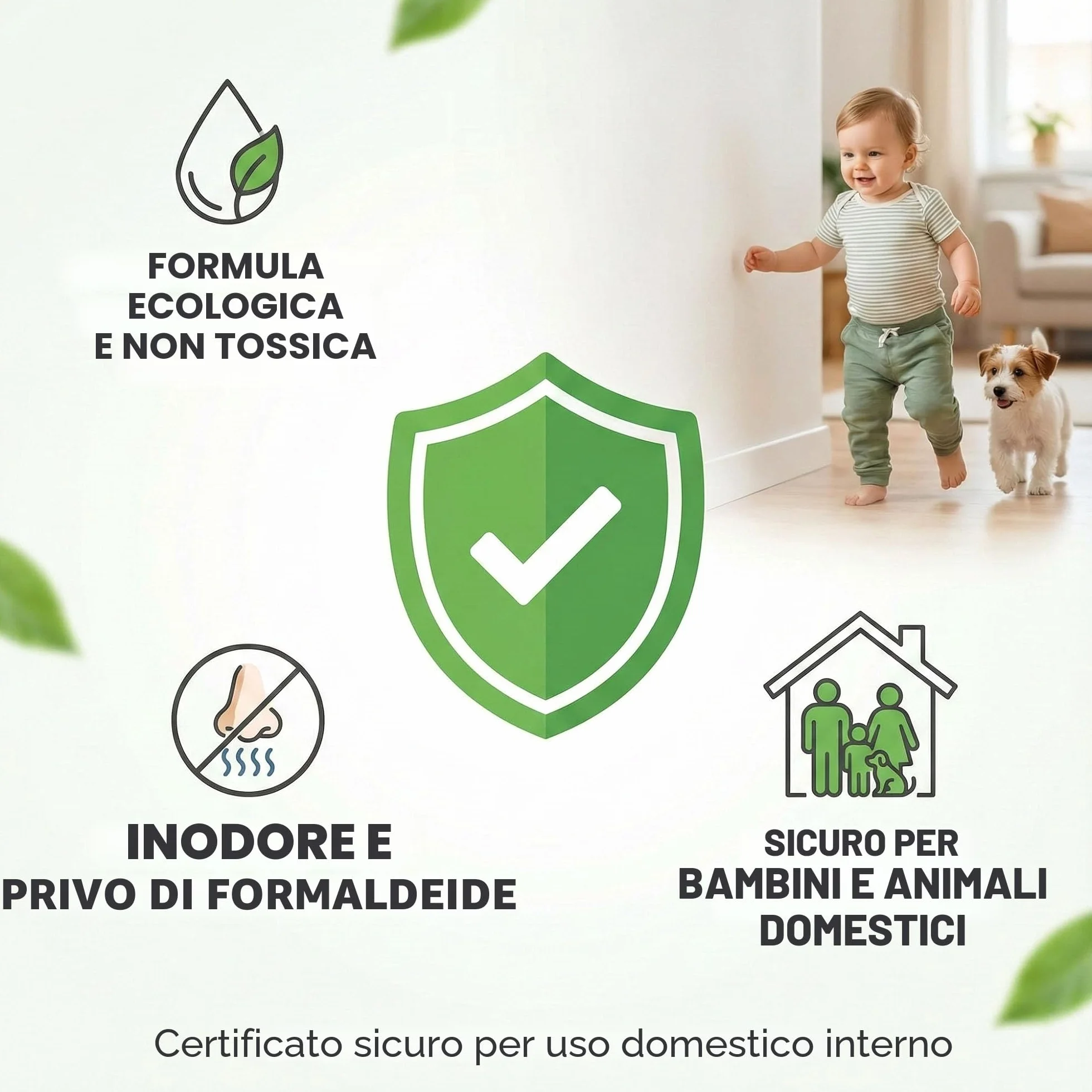 Stucco Bianco Antimuffa per Muro Pronto Veloce in Tubetto Riempitivo per Crepe Graffi e Fori