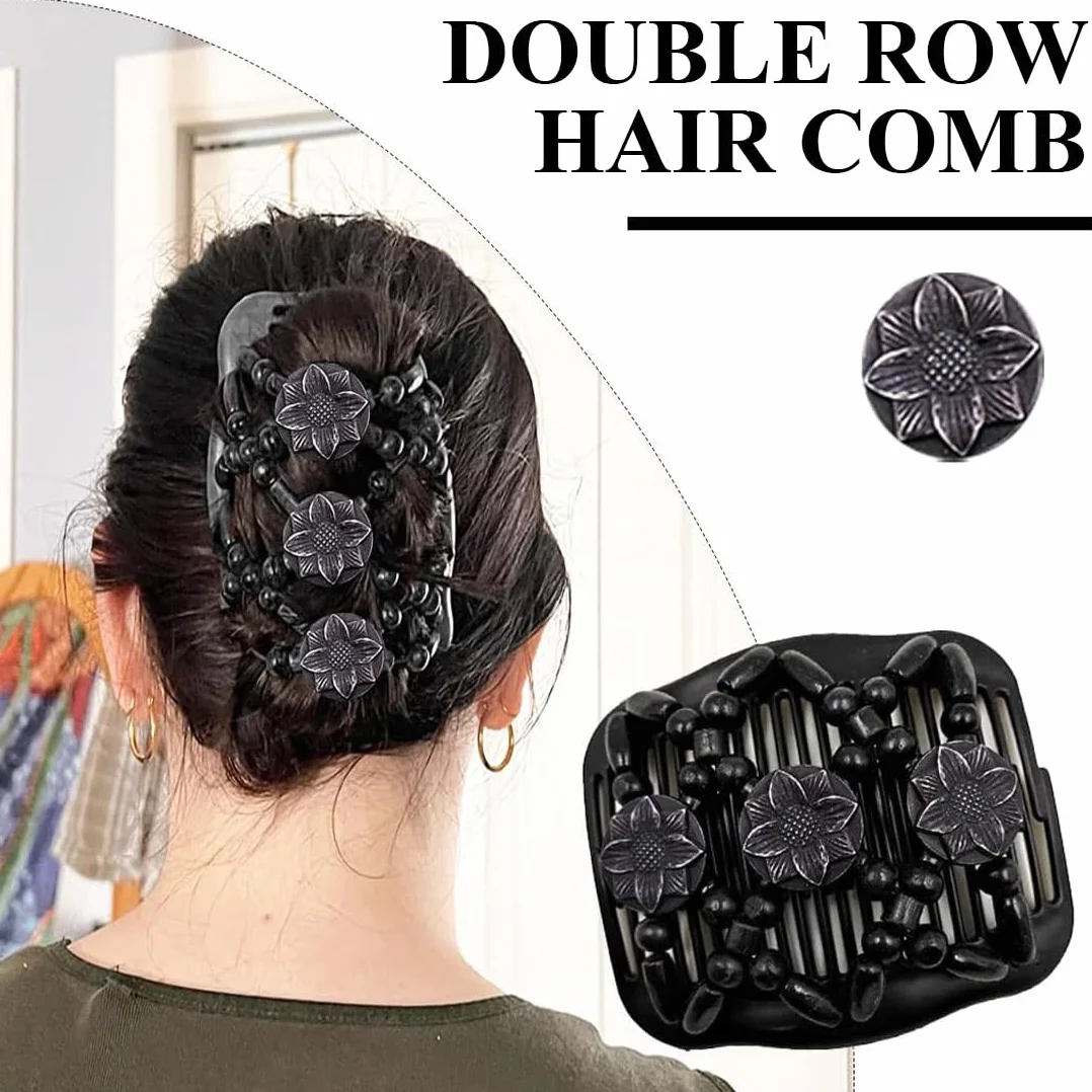 1pcs Pettine elastico per capelli - Accessori acconciatura donna: magic hair comb, fermagli e pettini per capelli, Strumento versatile per creare acconciature perfette