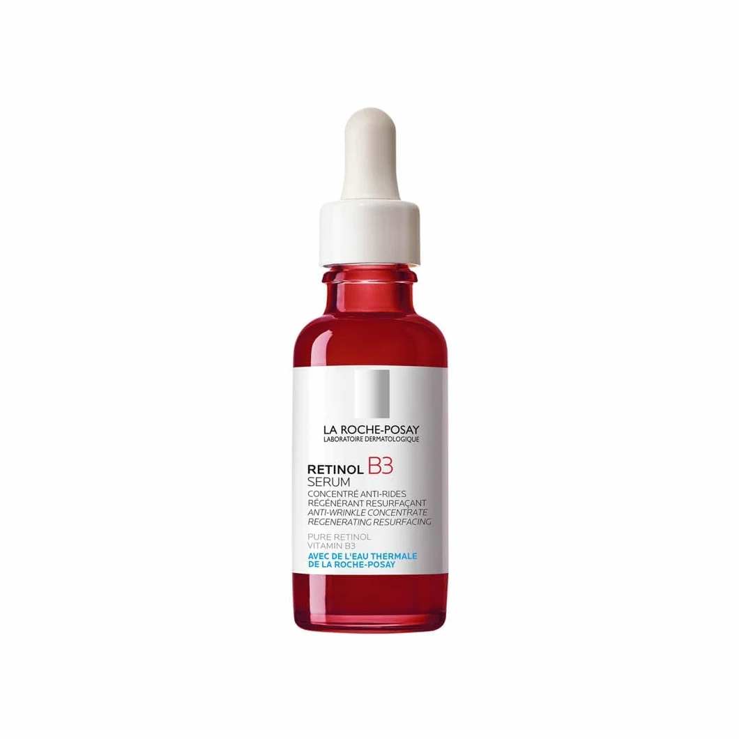La Roche Posay Retinol B3, Siero Concentrato Anti-Rughe, Per Tutti i Tipi di Pelle, Azione Ringiovanente e Rigenerante, Pelle Morbida e Uniforme, Arricchito con Retinolo Puro e Vitamina B3, 30 ml