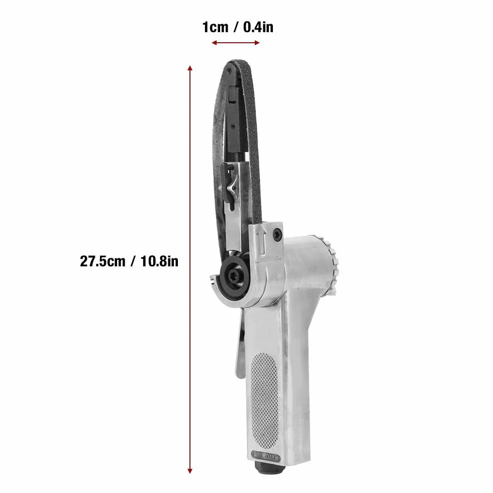Mini Smerigliatrice Pneumatica Akozon Levigatrice a Nastro Industriale 16000 rpm 10x330mm
