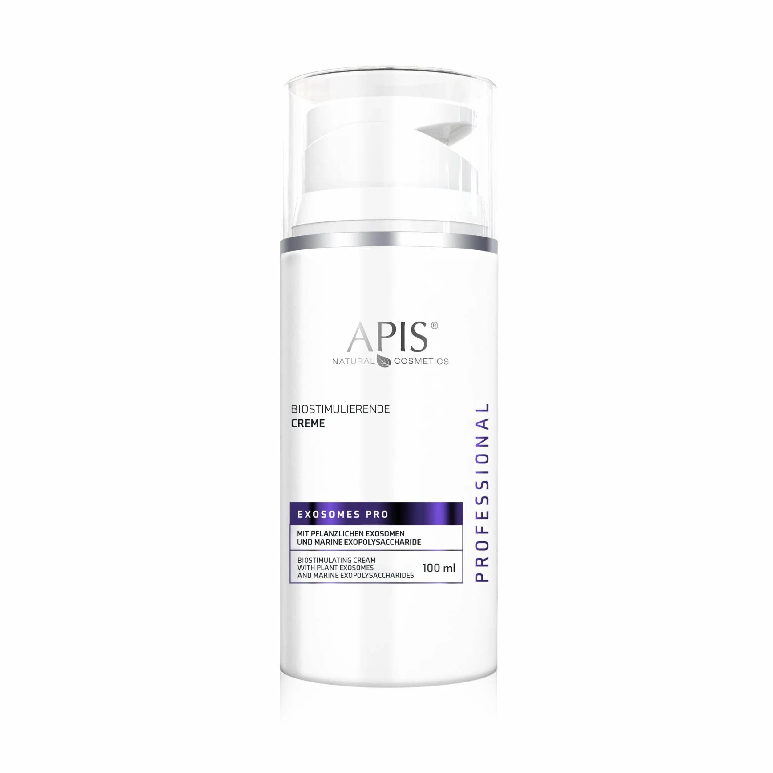 Apis EXOSOMES PRO Crema viso biostimolante - 100 ml - con esosomi vegetali, rigenerante, idratante, anti-aging, per pelle mista