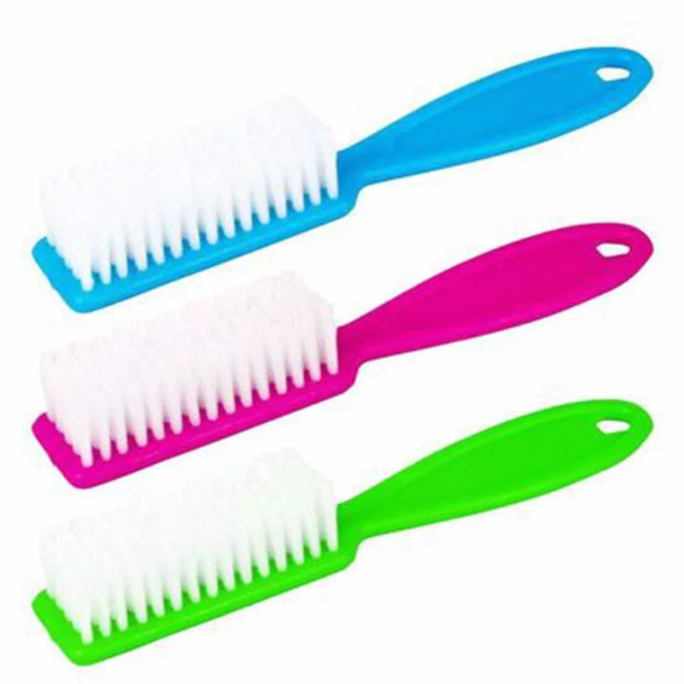 HEALIFTY Spazzola per unghie Manico lungo Spazzole per pulizia di plastica con spazzole per Nail 4pcs