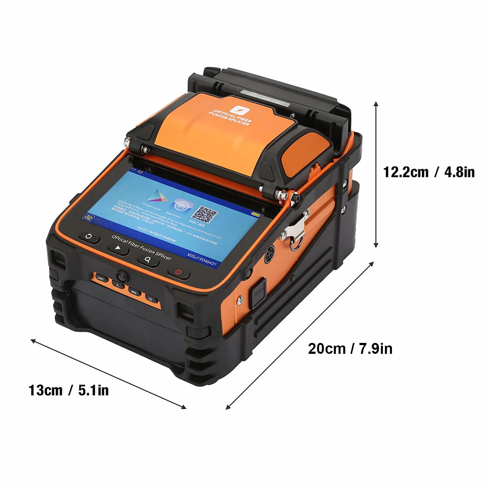 Giuntatrice a Fusione Automatica per Fibra Ottica AI-9 AC100-240V