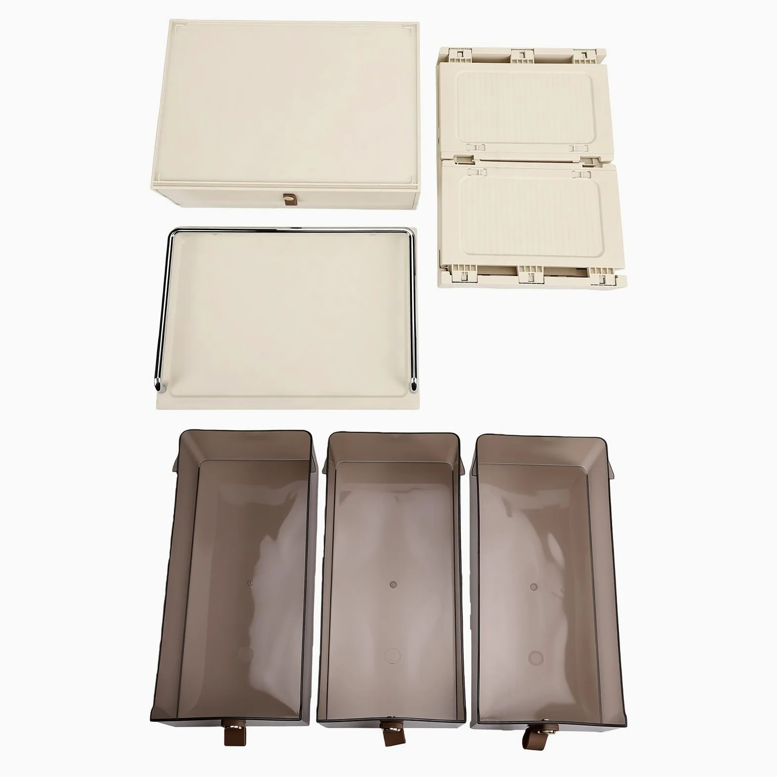 Annadue Organizer per Trucco in Acrilico Trasparente, Scatola per