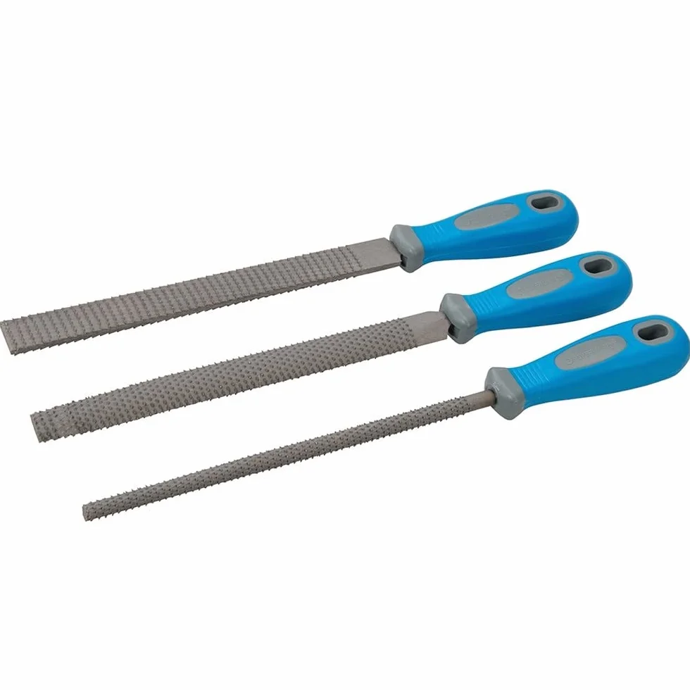 Silverline MS104 Set di Raspe 200 mm, 3 Pezzi