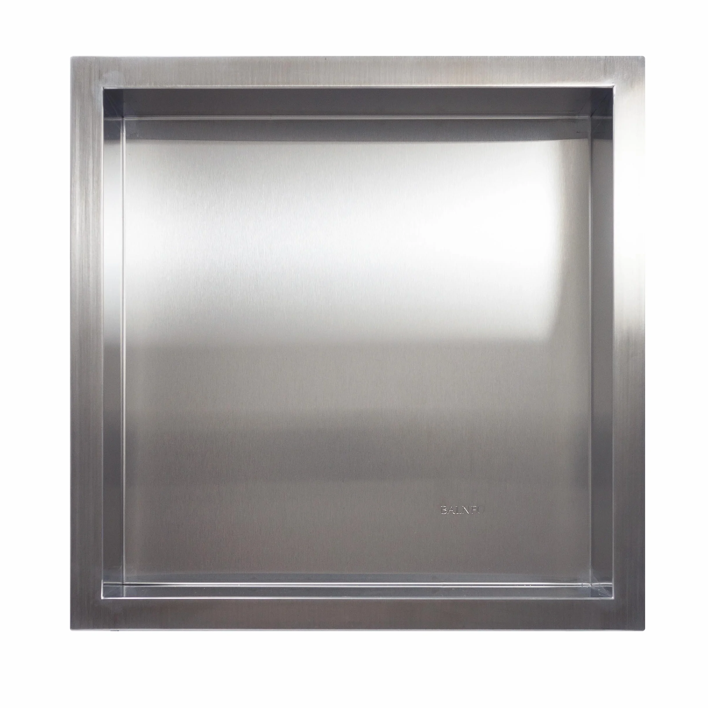 WALL-BOX ONE Nicchia Doccia a Parete in Acciaio Inox 30x30x7cm Impermeabile per Bagno
