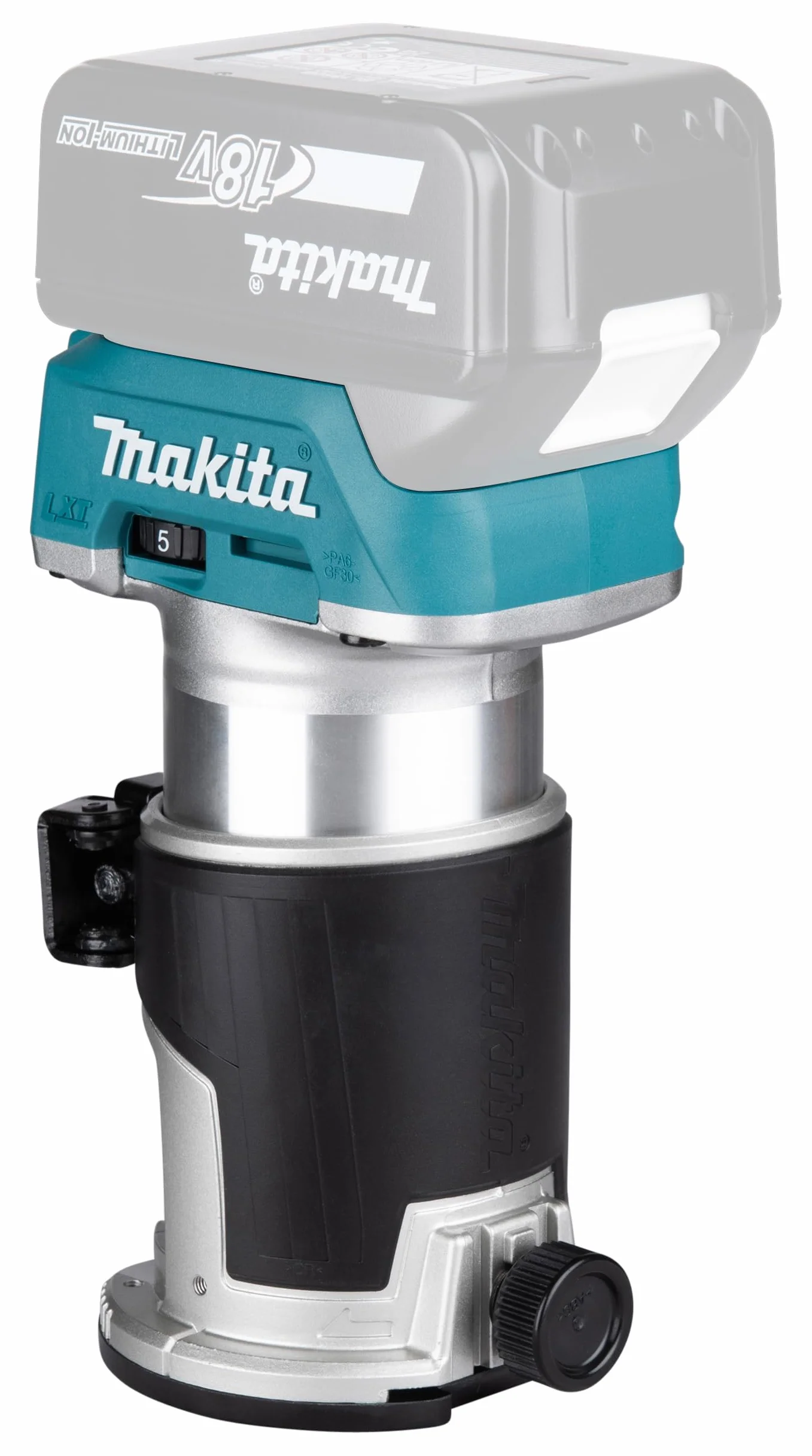 Makita DRT50ZJX2 Fresatrice Rifilatore 18V 3 basi