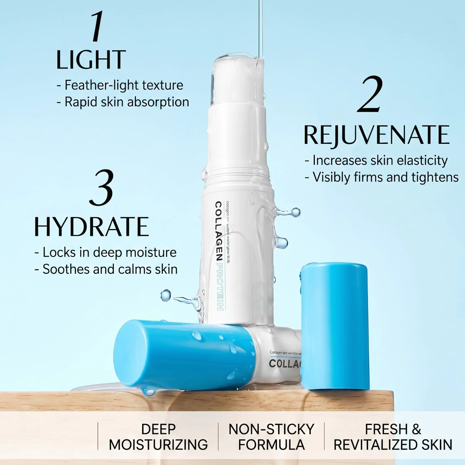Multi Balm Stick Antirughe 1 Pezzo, Collagene Idratante Viso Occhi Collo. Balsamo Anti-Età Professionale che Riduce Linee Sottili, per Pelle Radiosa e Giovane.