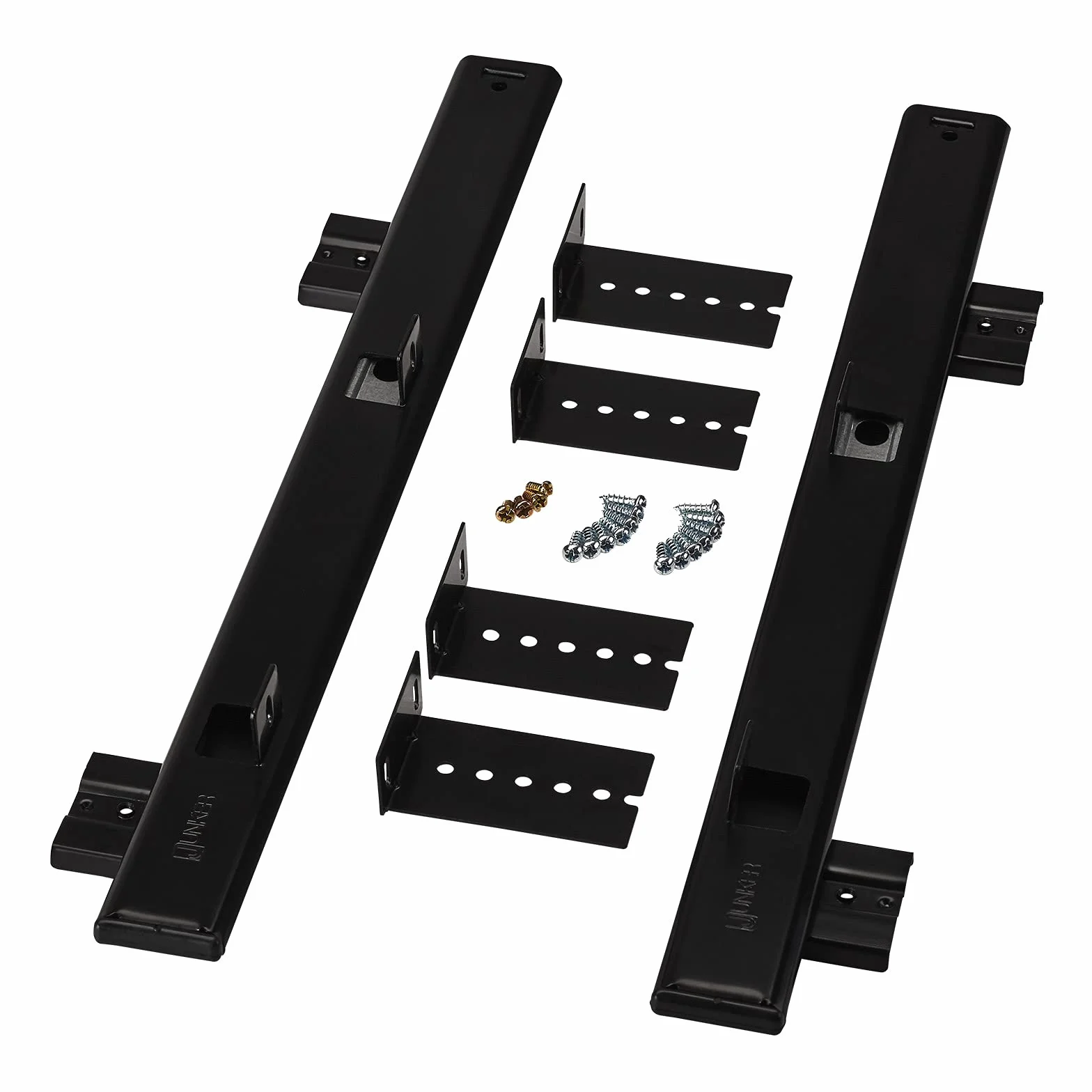 JUNKER KT1-30-H35-400-NF Estensione tastiera 400 mm nero regolabile in altezza 30 kg