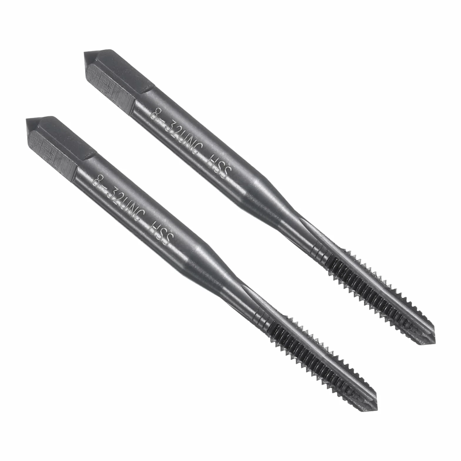 QUARKZMAN Maschio A Punta Spirale 8-32 UNC 2B, Rivestito In Nitruro, Acciaio HSS M2, 2pz