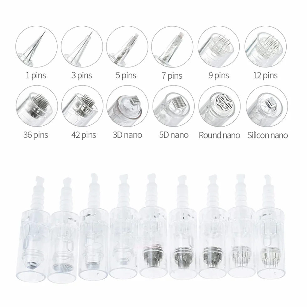 My's Beauty 30 cartucce di ricambio per Dermapen M5 / M7 / N2 aghi usa e getta, 36 pin