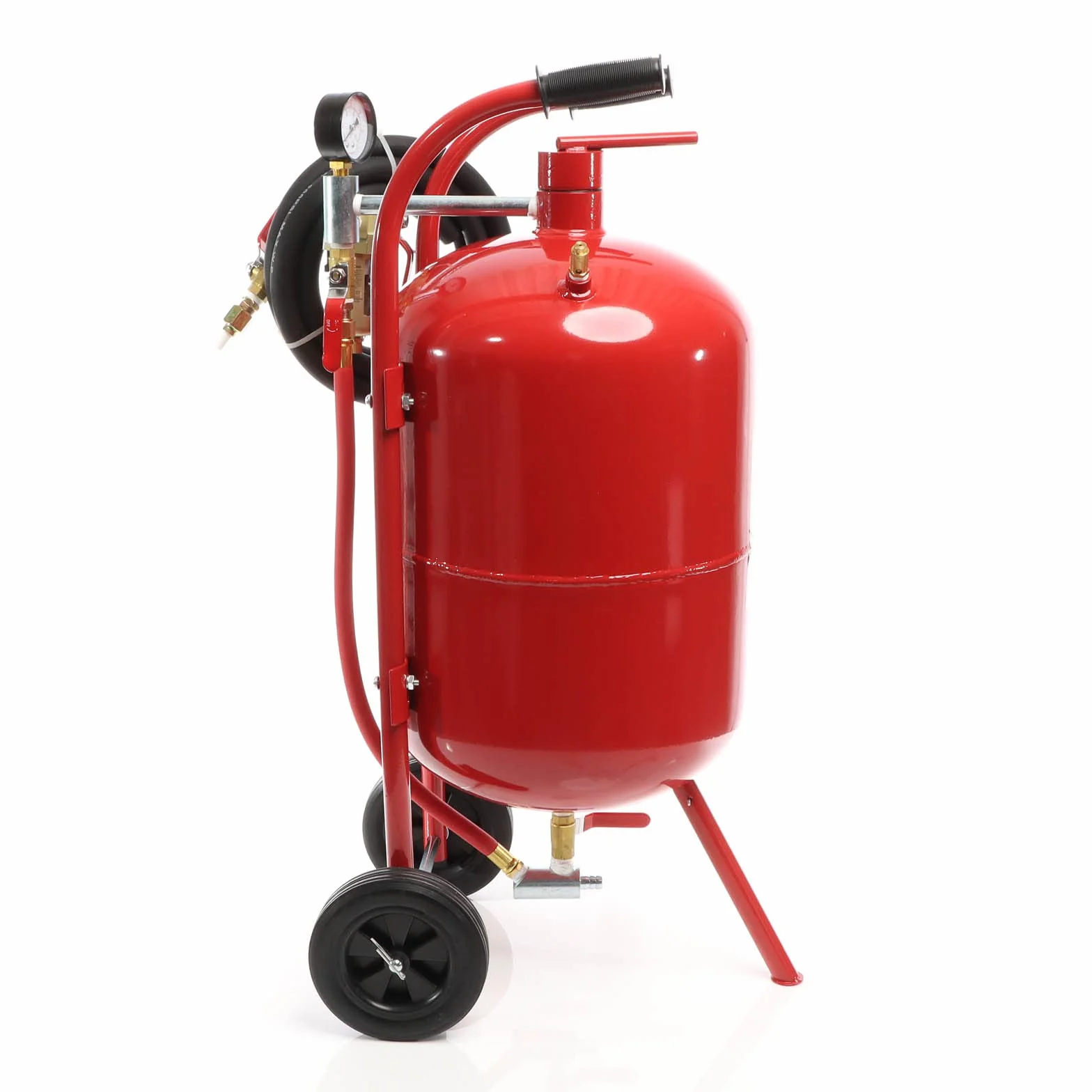XPOtool Sabbiatrice portatile 38 L Attrezzo sabbiatura aria compressa