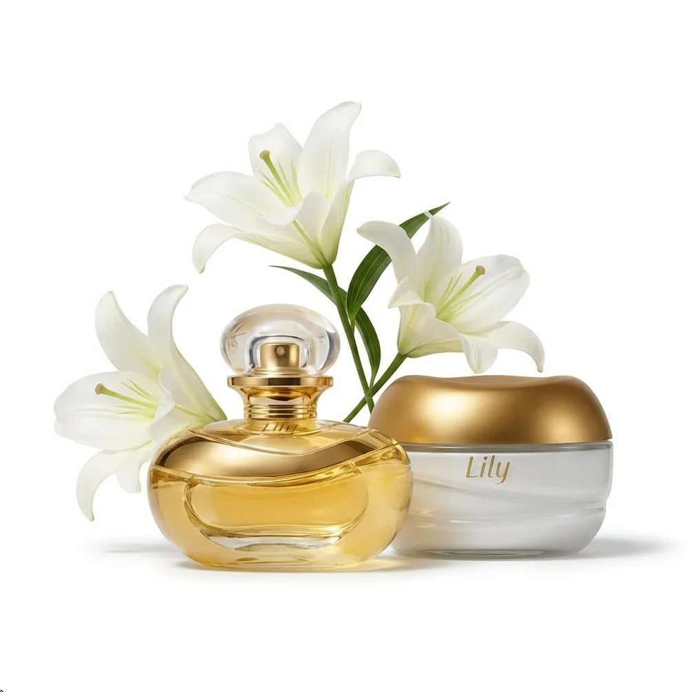O Boticário Lily Set Regalo Profumo e Cura della Pelle con 2 Prodotti | Crema Idratante Corpo Profumata Satinato 250 g e Profumo Eau de Parfum EDP 75 ml