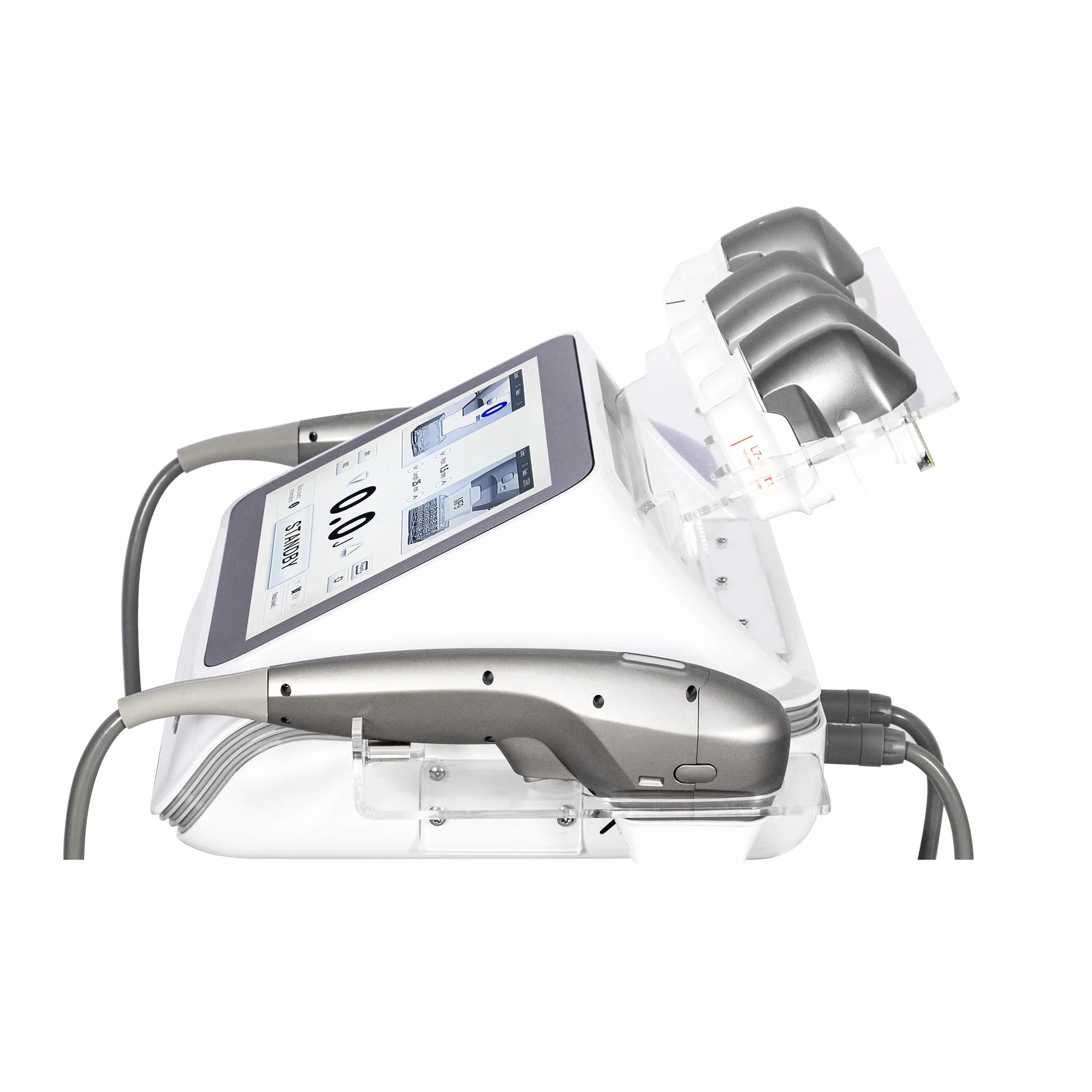 Macchina Estetica Multifunzionale con Radiofrequenza ed EMS, Dispositivo Professionale per Cura della Pelle e Modellamento Corpo per Centri Estetici e Saloni di Bellezza