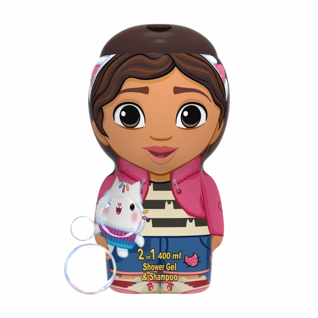 Gabby's Dollhouse Gel Doccia e Shampoo 2D 400 ml