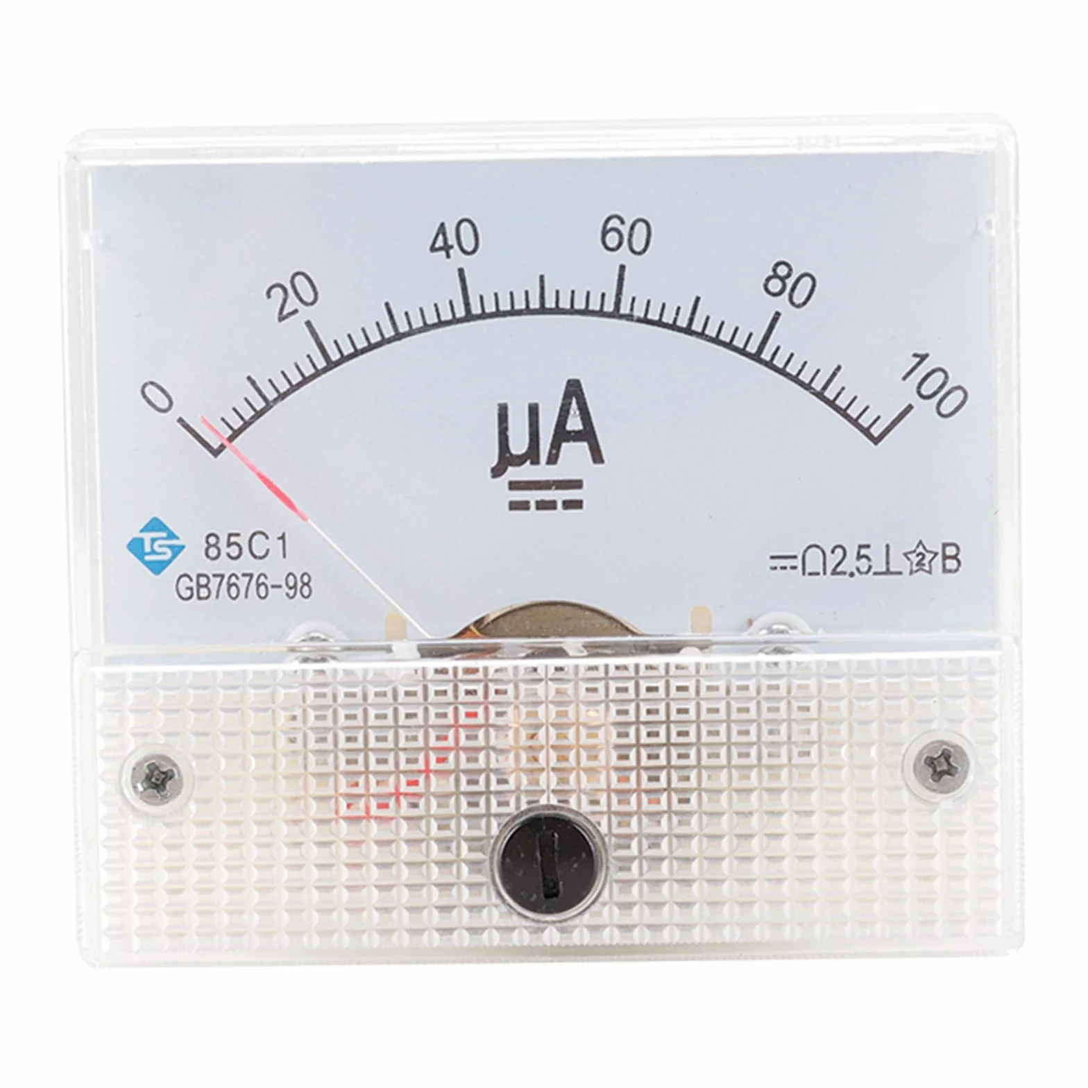 AMP Microamp Amperometro Corrente Meter Gauge DC 0-100uA