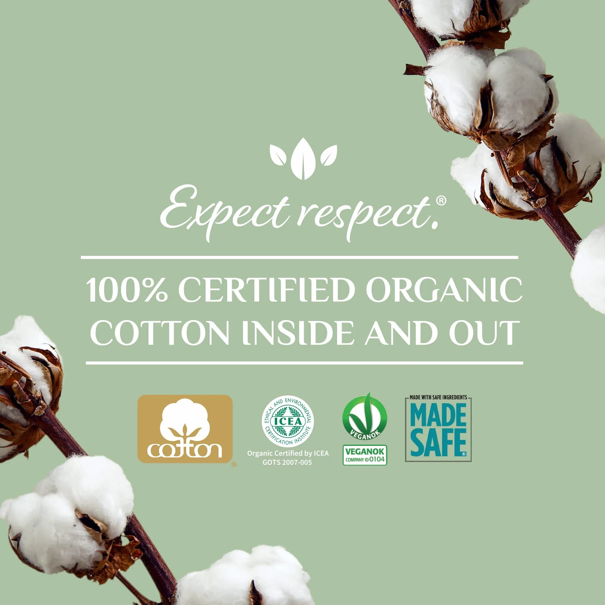 Organyc Organic Cotton Balls, 100 Count by ORGANYC