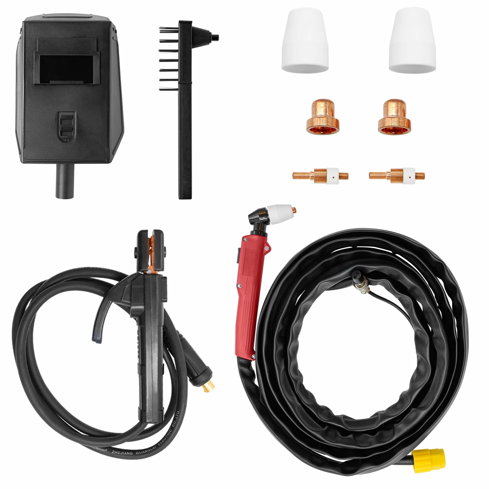 Taglierina al Plasma CUT 40A IGBT TM50CUT, Taglio Netto 10 mm, Torcia e Kit Inclusi