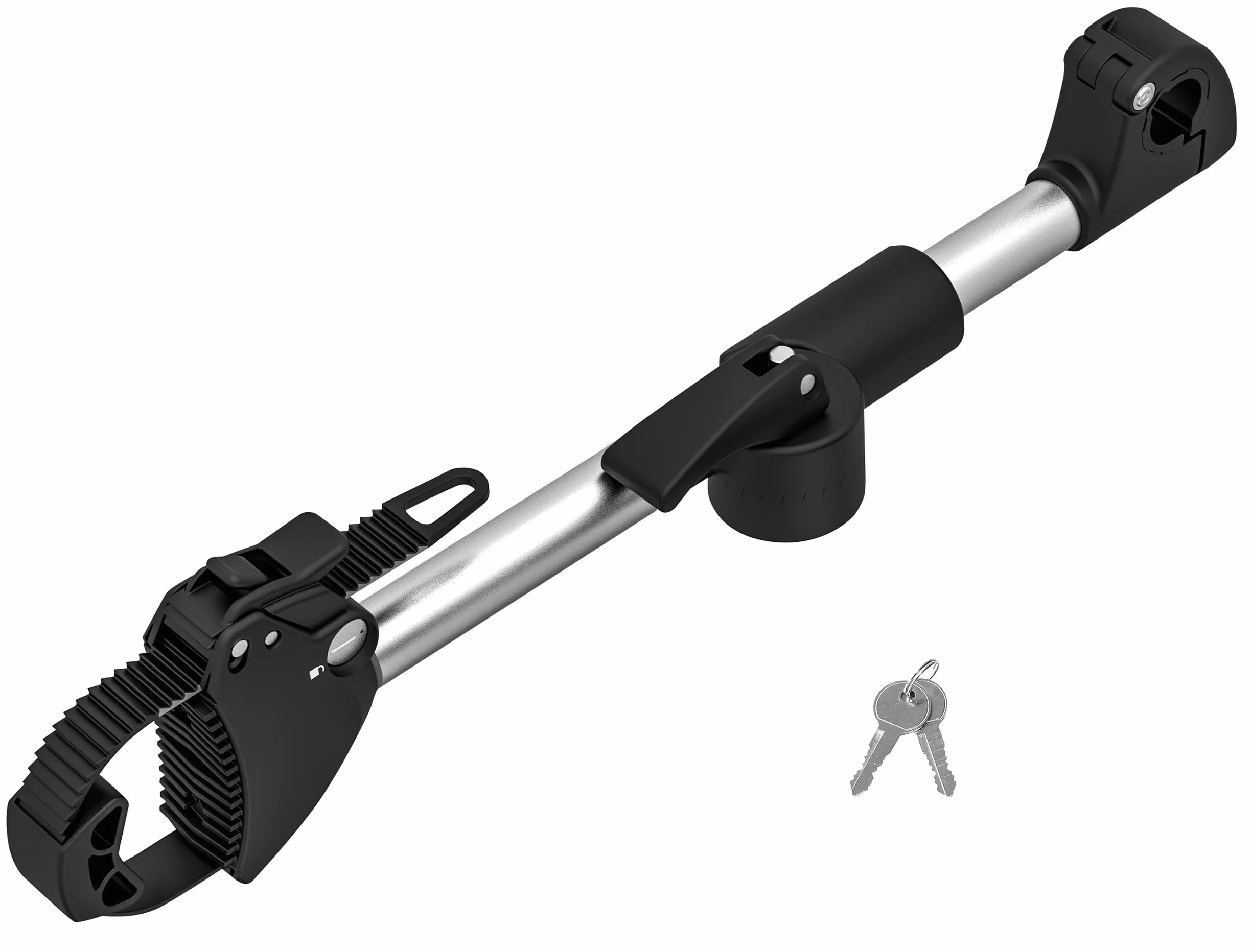 EUFAB 11248 Supporto per telaio regolabile 40 cm nero argento